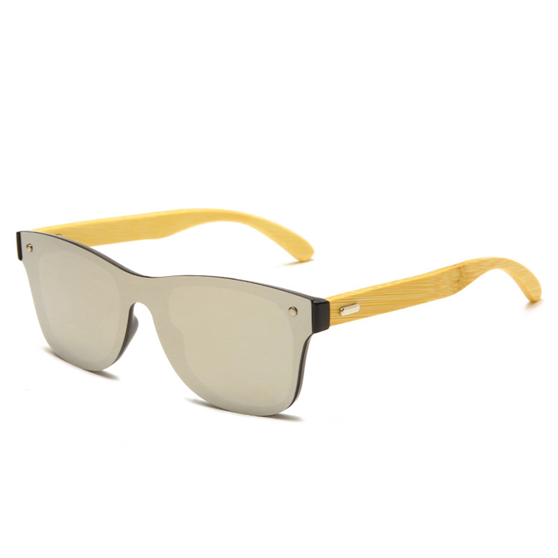 Bamboo Wood Arms Sunglasses 4
