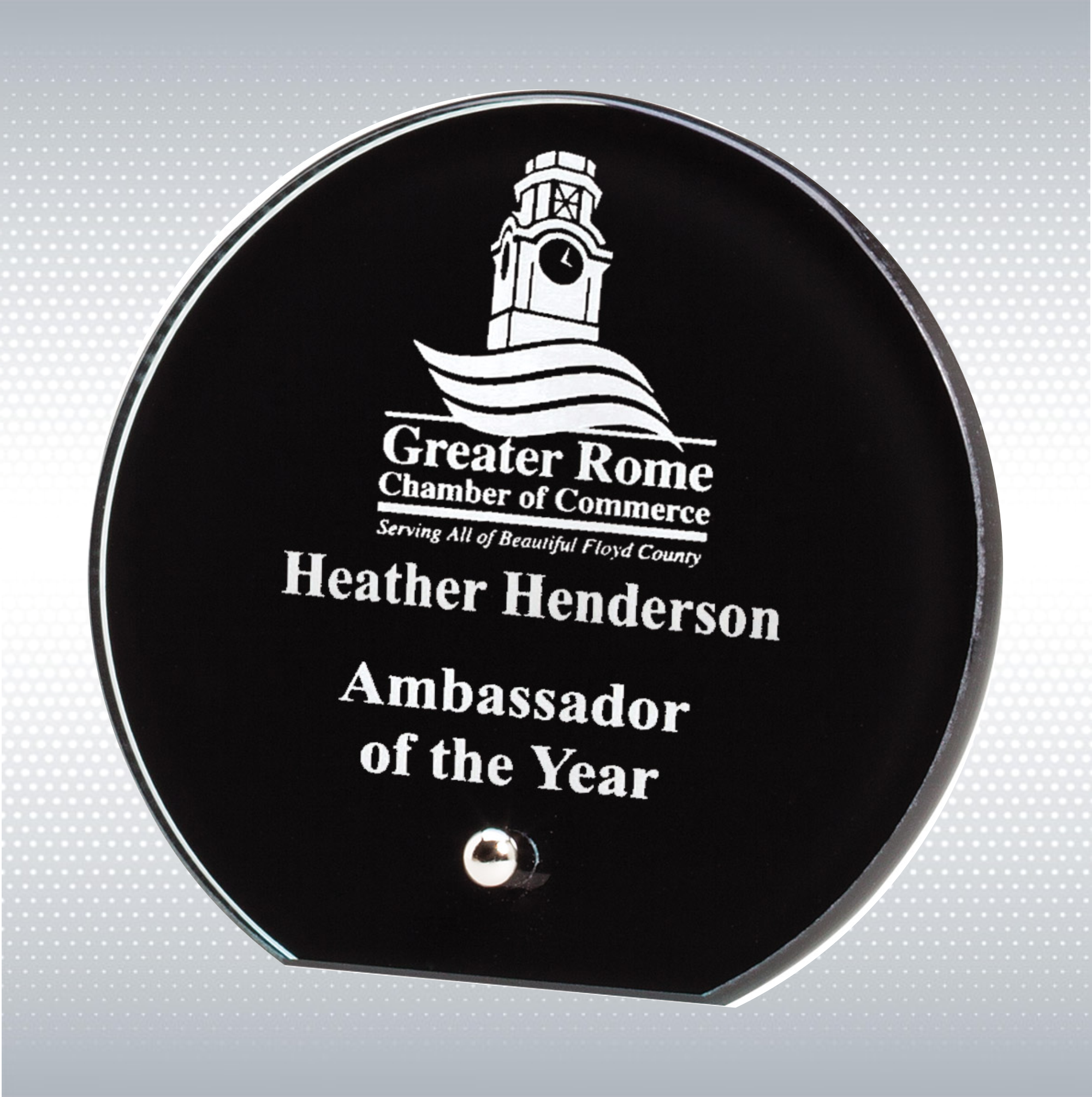 7" Glass Circle Awards 2