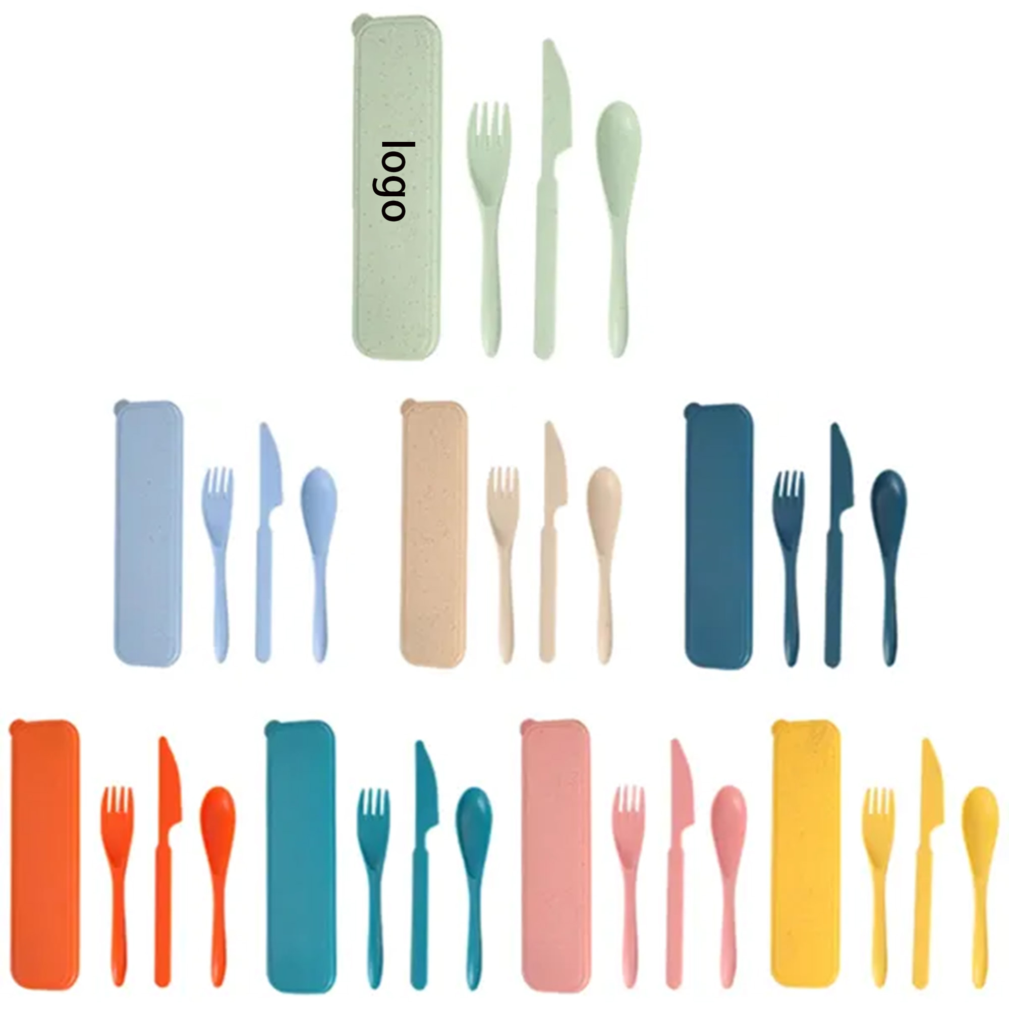 Reusable Utensils Set With Case 1