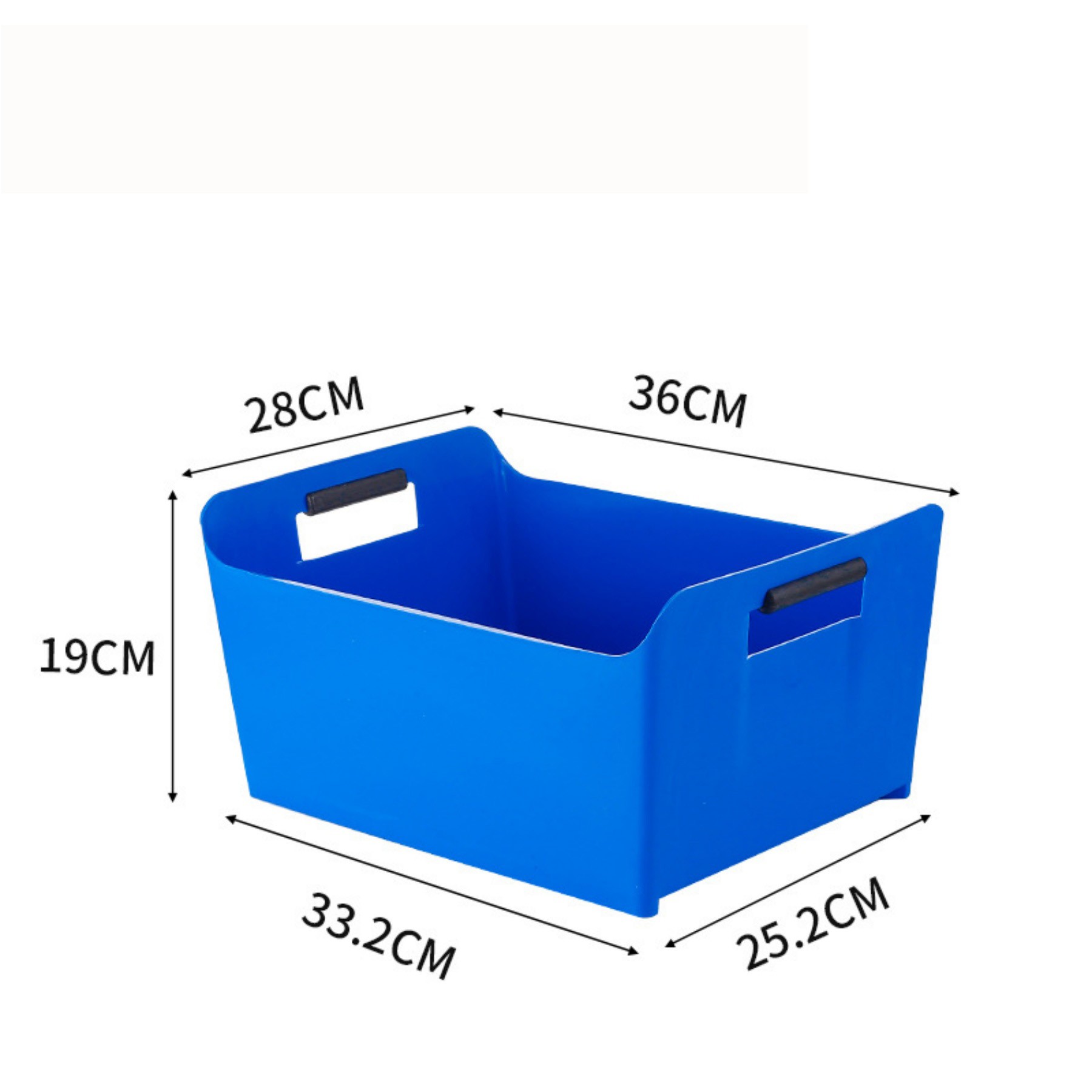 Plastic Storage Bin With Handles 7