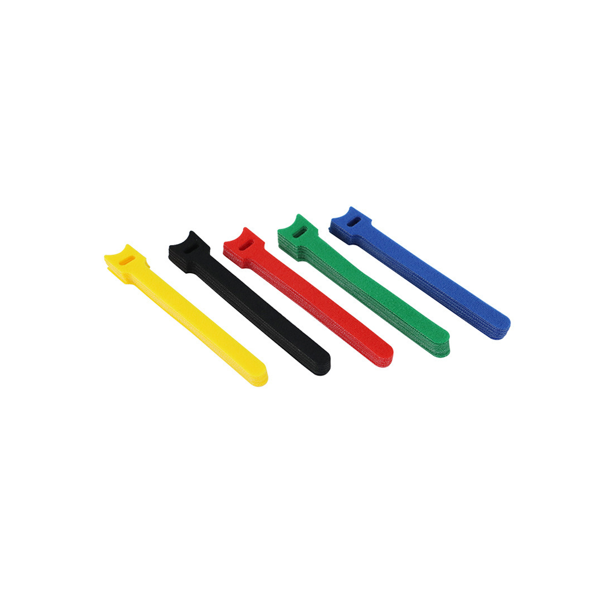 Magic Strip Cat Head Colored Nylon Data Cable Strap 4