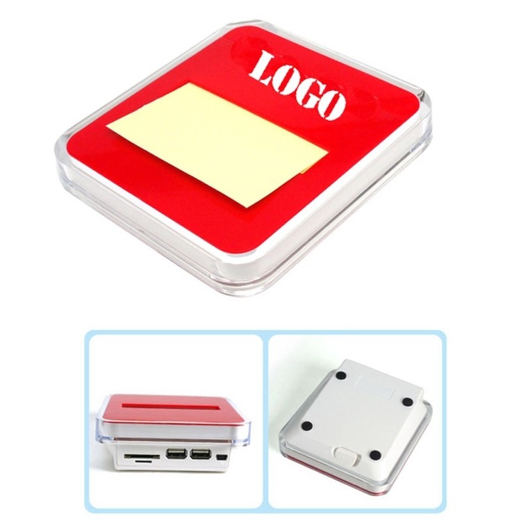 USB HUB Card Reader With Sticky Memo Pad 2