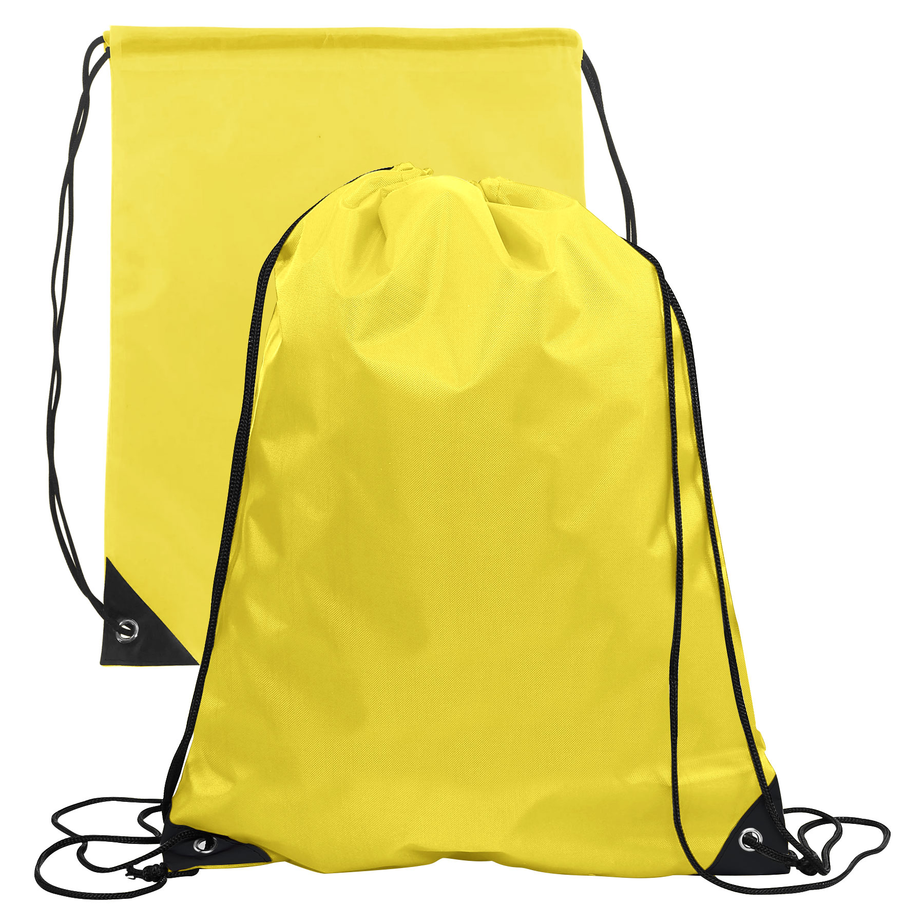 210D Polyester Drawstring Backpack (13" x 17") 7