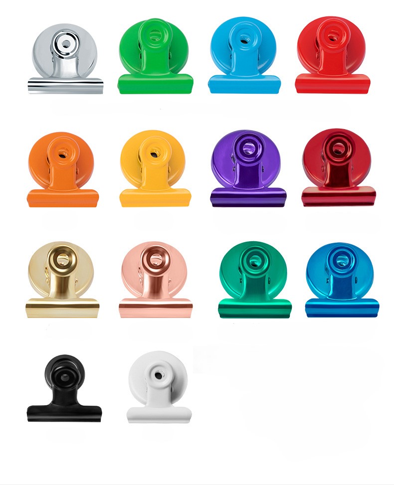 Round Magnetic Clips For Refrigerators 2