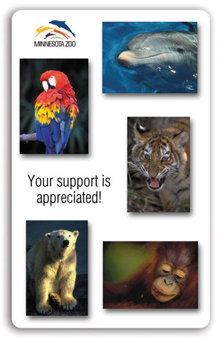 Sign - Large Rectangle w/Round Corners (5"x8")