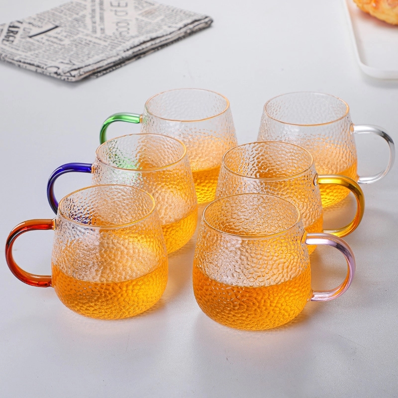 12/14 OZ. Glass Tea Coffee Mug & Office Drink Gift Cup 12