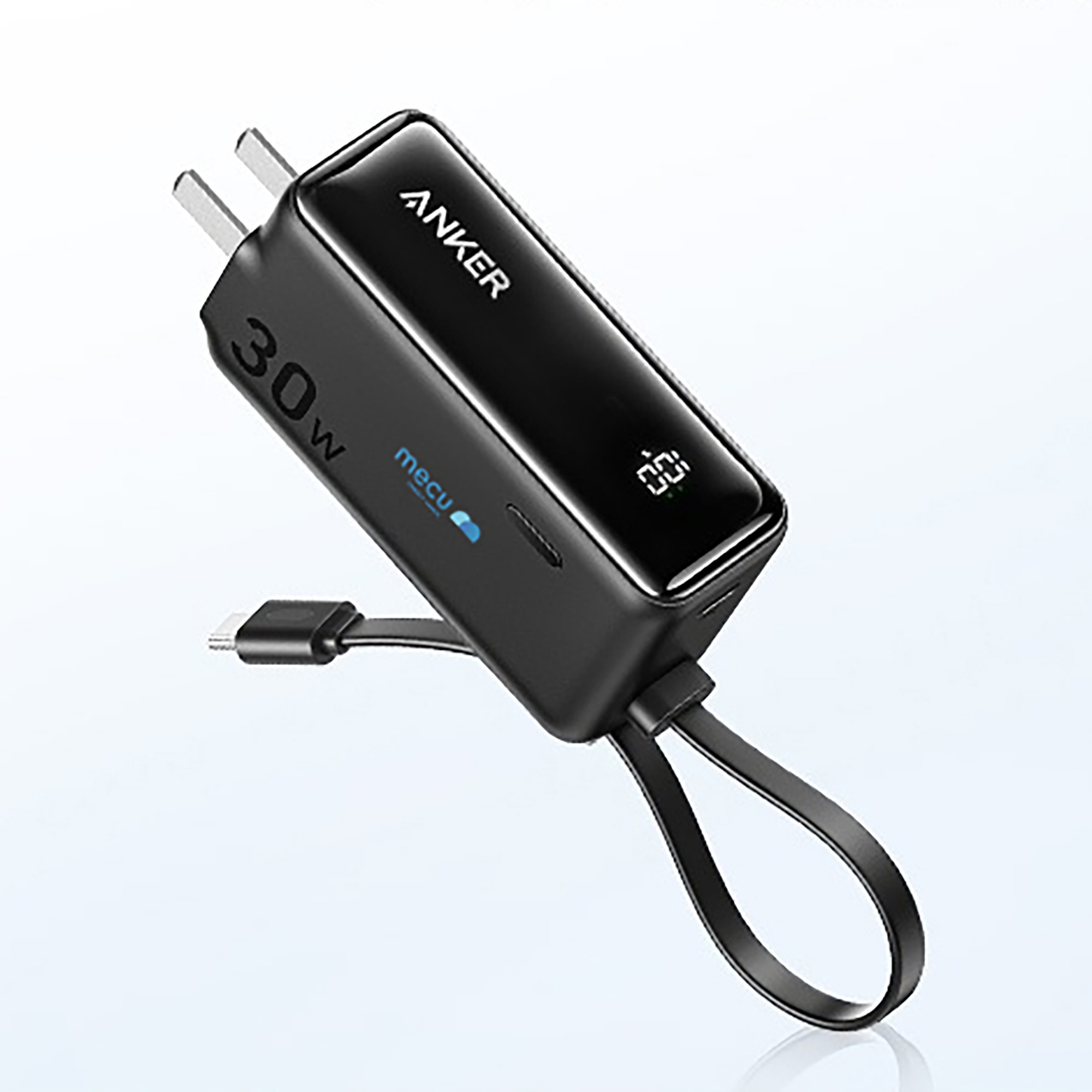 Anker 3-in-1 Power Bank (30W, Fusion, Built-In USB-C Cable) 3