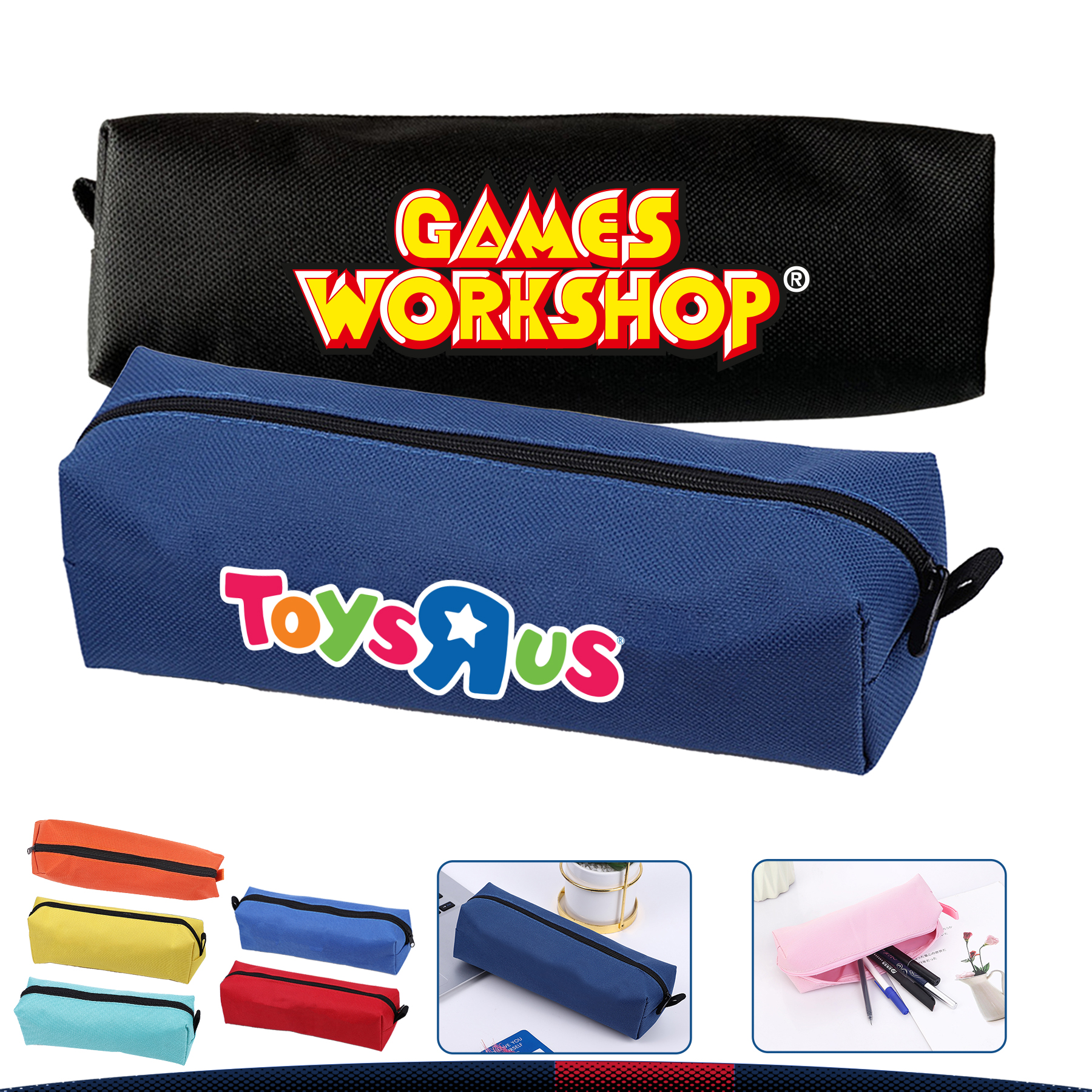 Portable Zipper Pencil Case 8