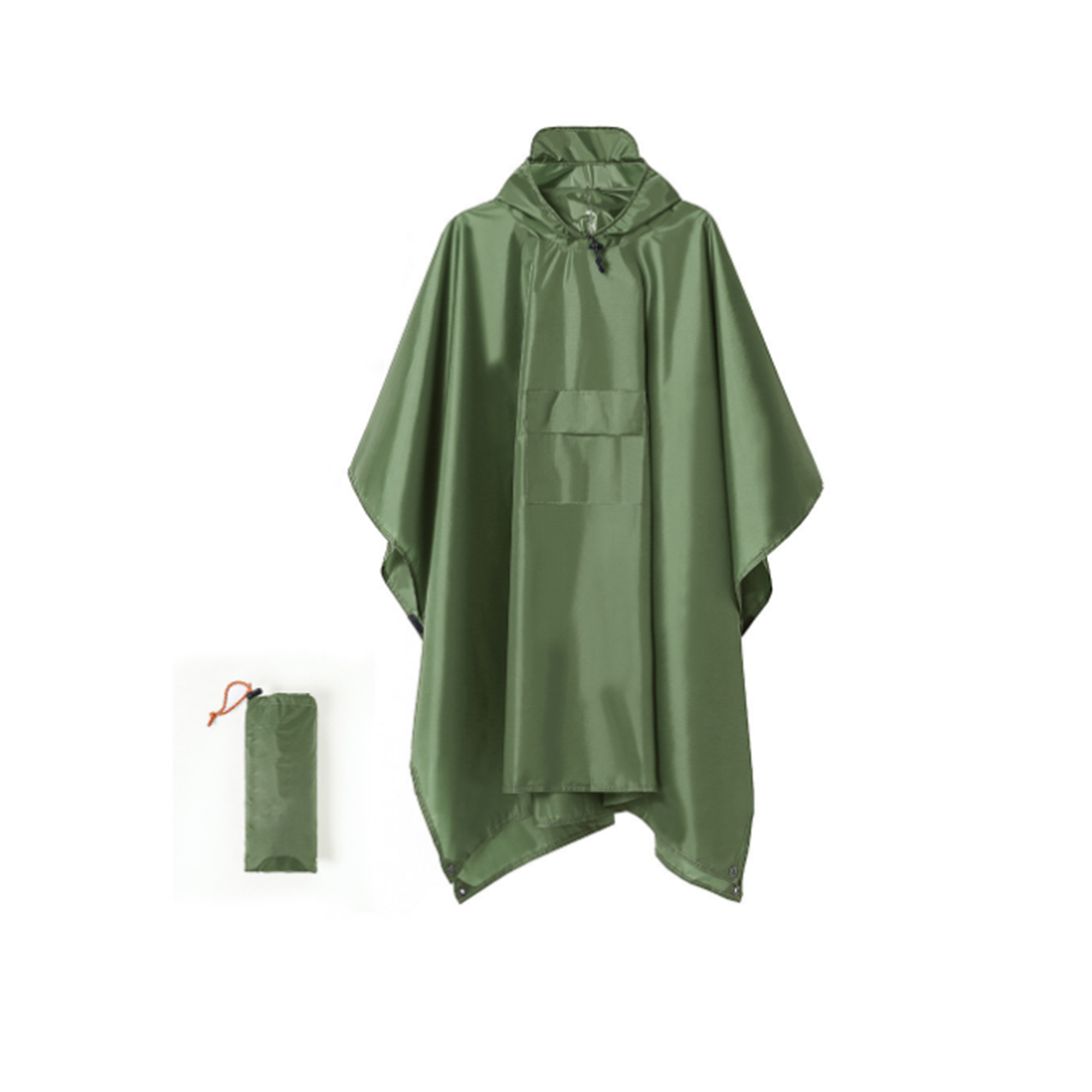 MOQ 50 PCS Durable Multifunctional Camping Raincoat 2