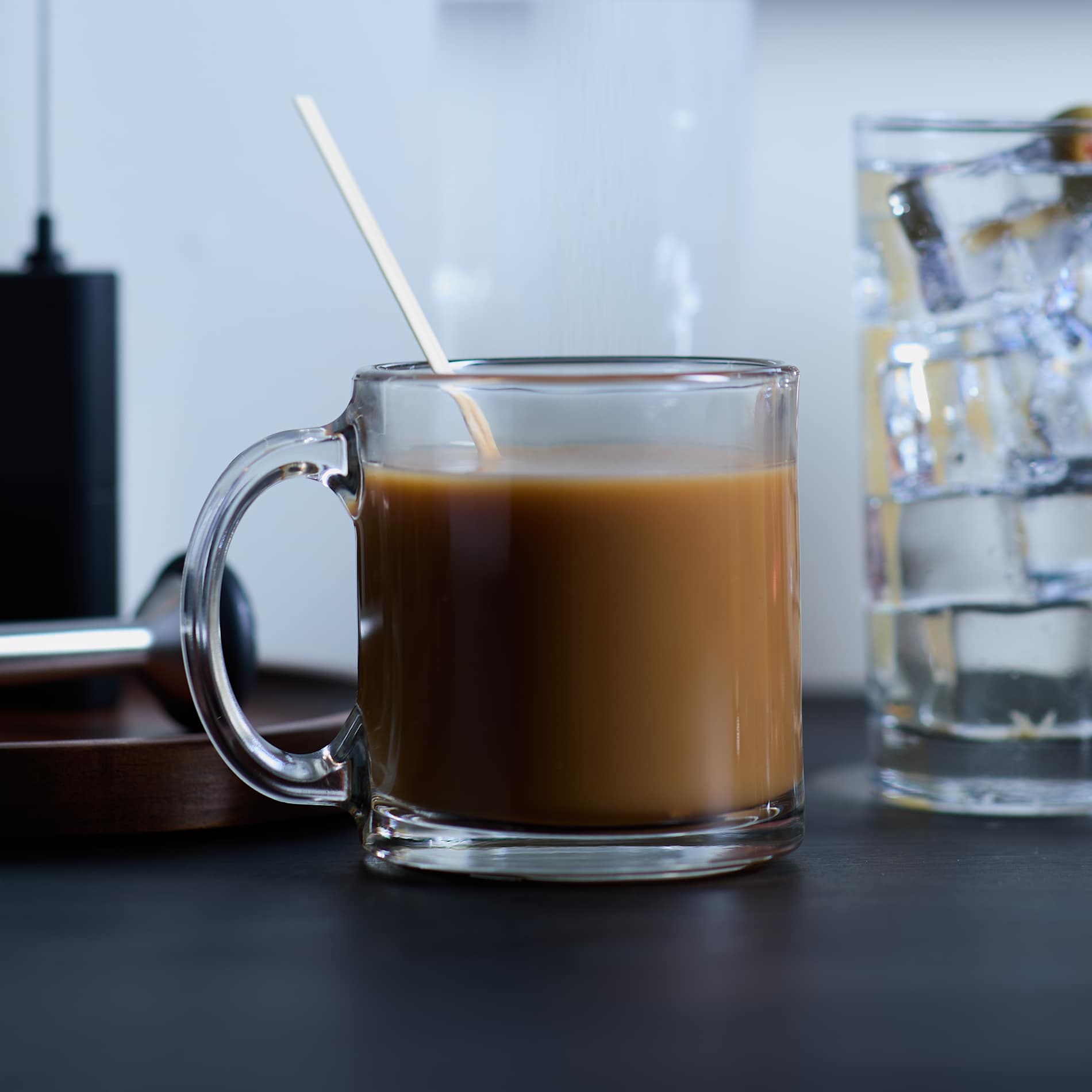 Glass Coffee Mug 13 oz. 3