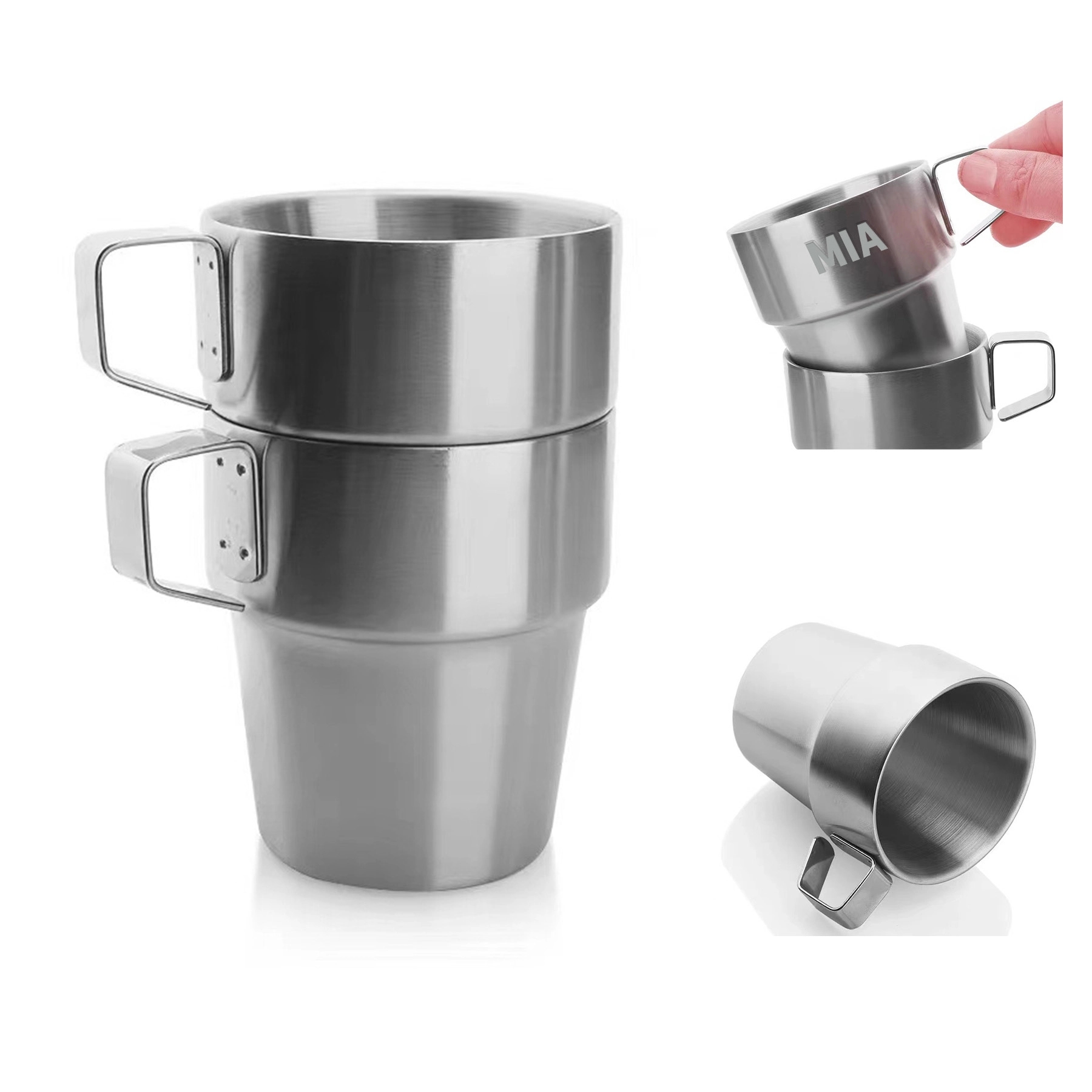 10 Oz Outdoor 304 Camping Cup 2