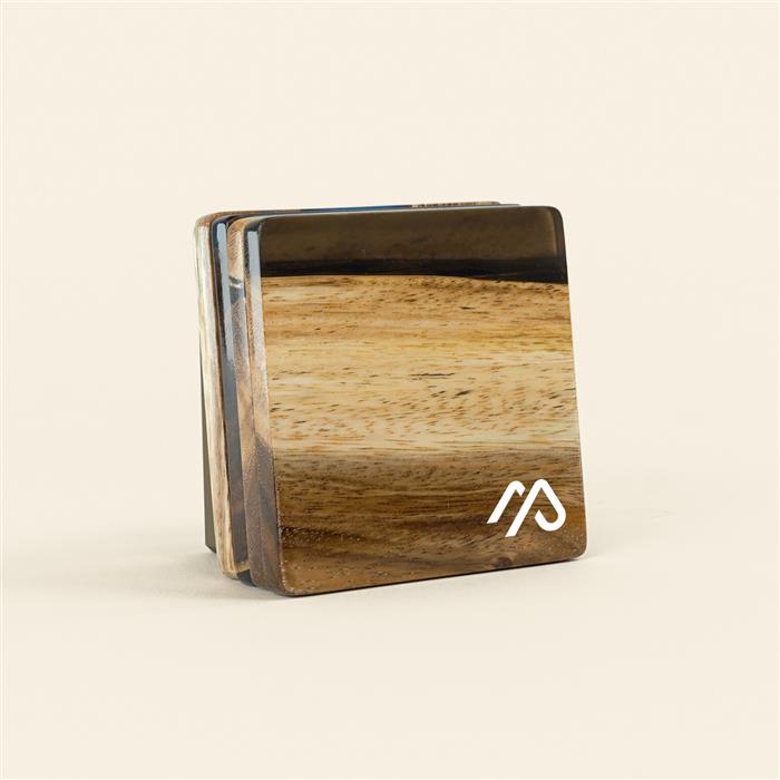 Acacia Coaster Set 7
