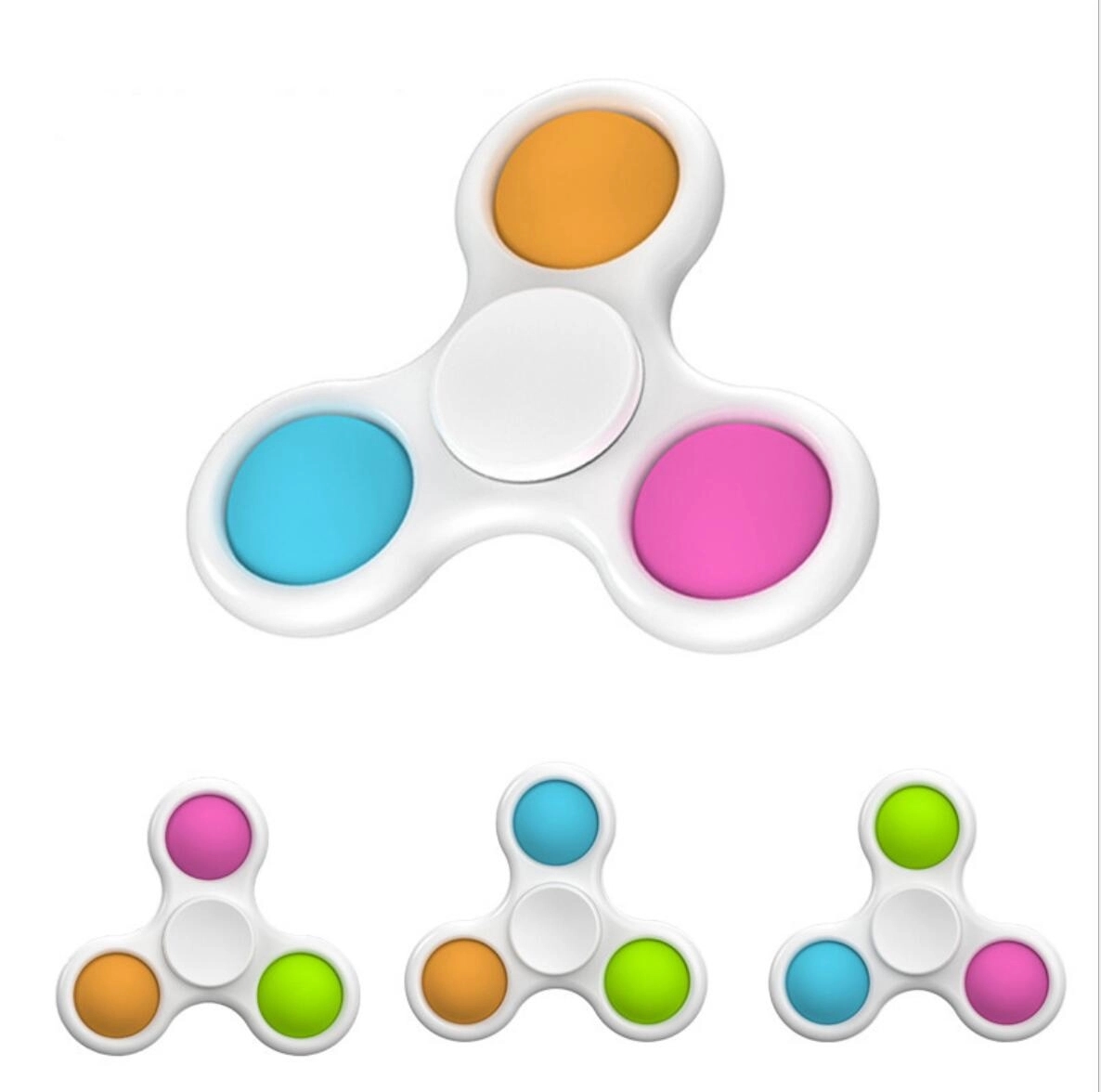 Fidget Spinner with Bubble Stress Reliever 1