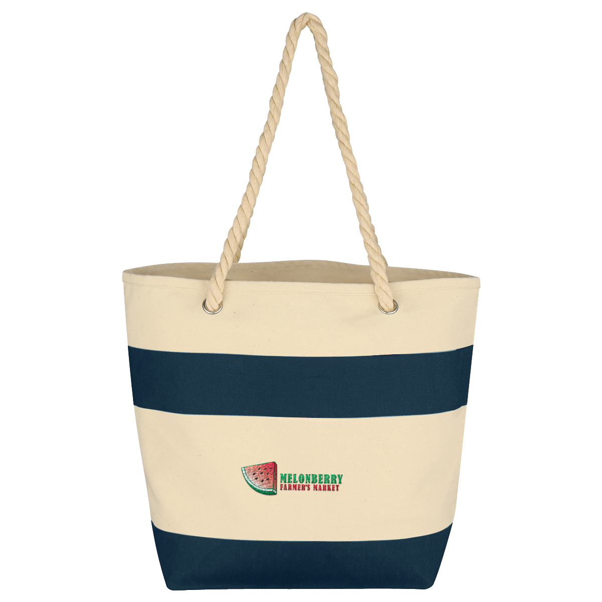 Cruising Tote Bag With Rope Handles, custom tote bag with logo imprint 9