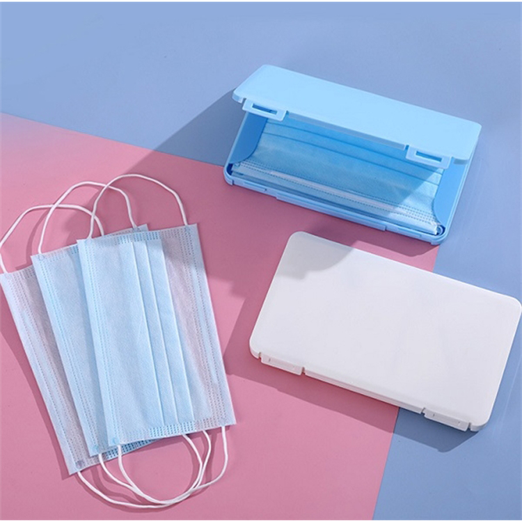 Portable Face Mask Storage Box Case Dustproof Mask Container