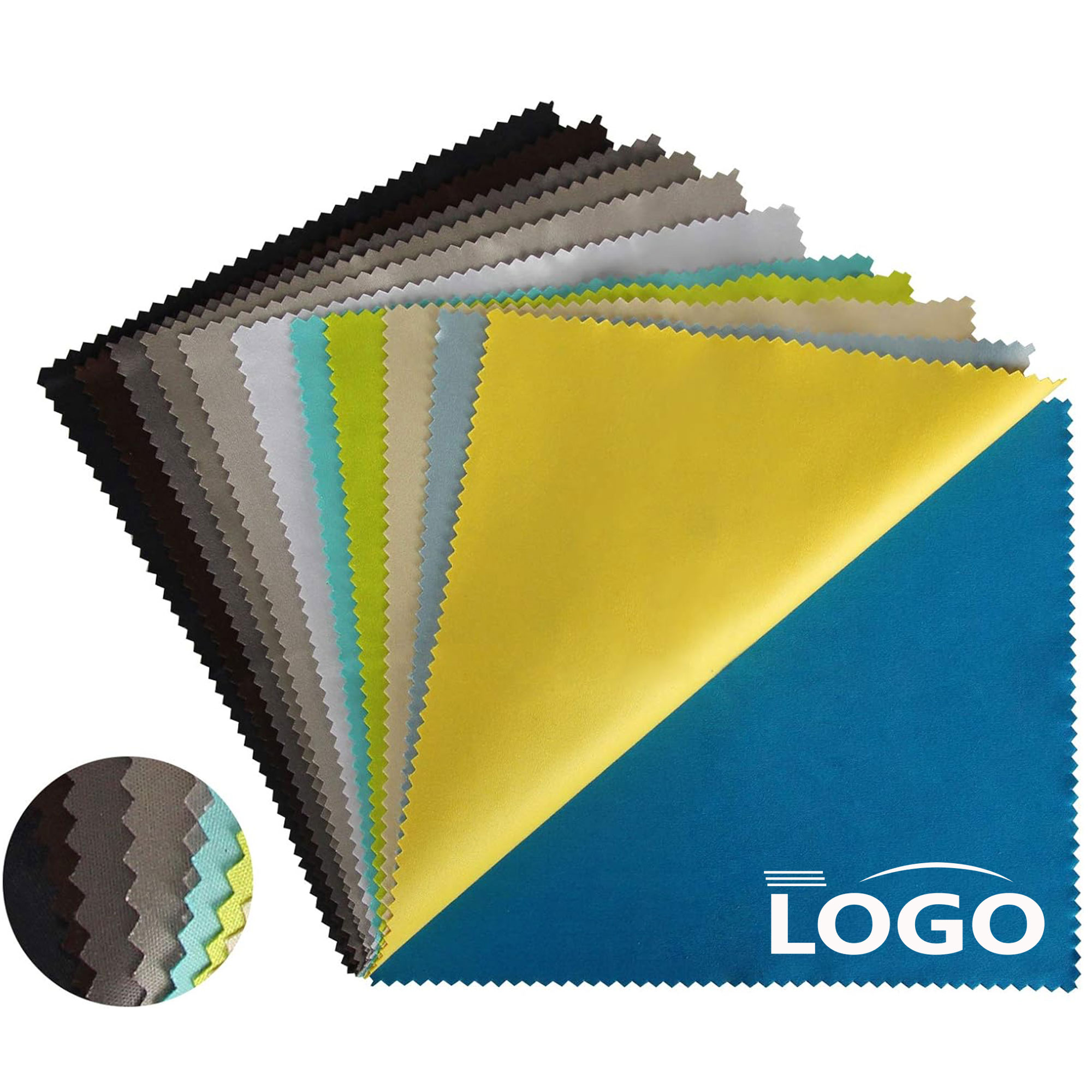 6x6 Inch Multicolor Microfiber Glasses Cleaning Cloths 4