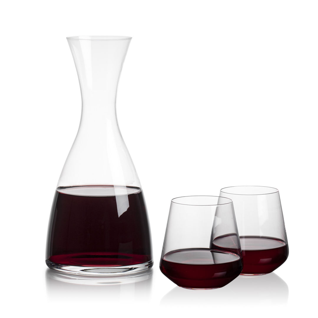 Barham Carafe & Cannes Stemless Wine 7