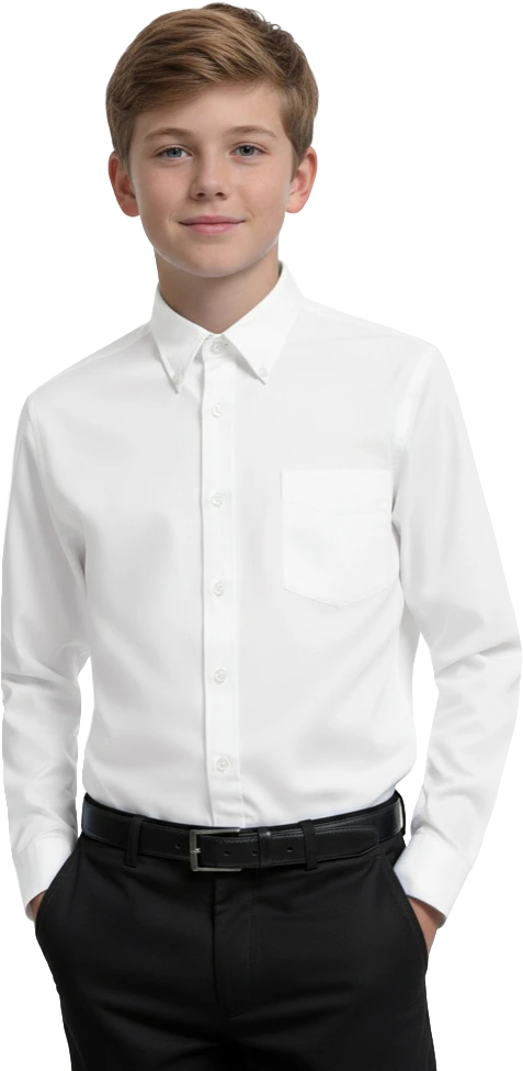 Youth L/S Oxford Shirt 11