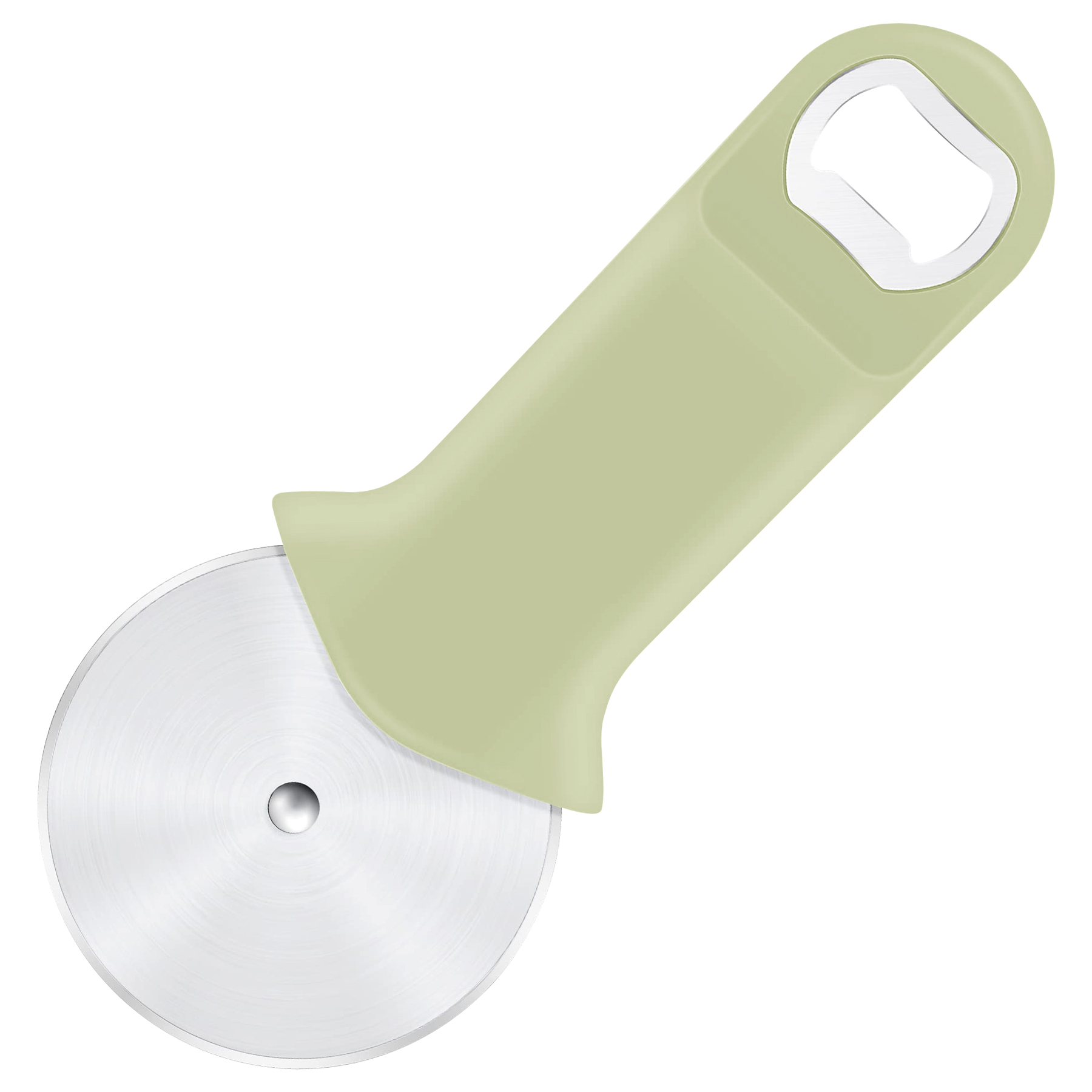 2-In-1 Pizza Roller Cutter With Bottle Opener 2
