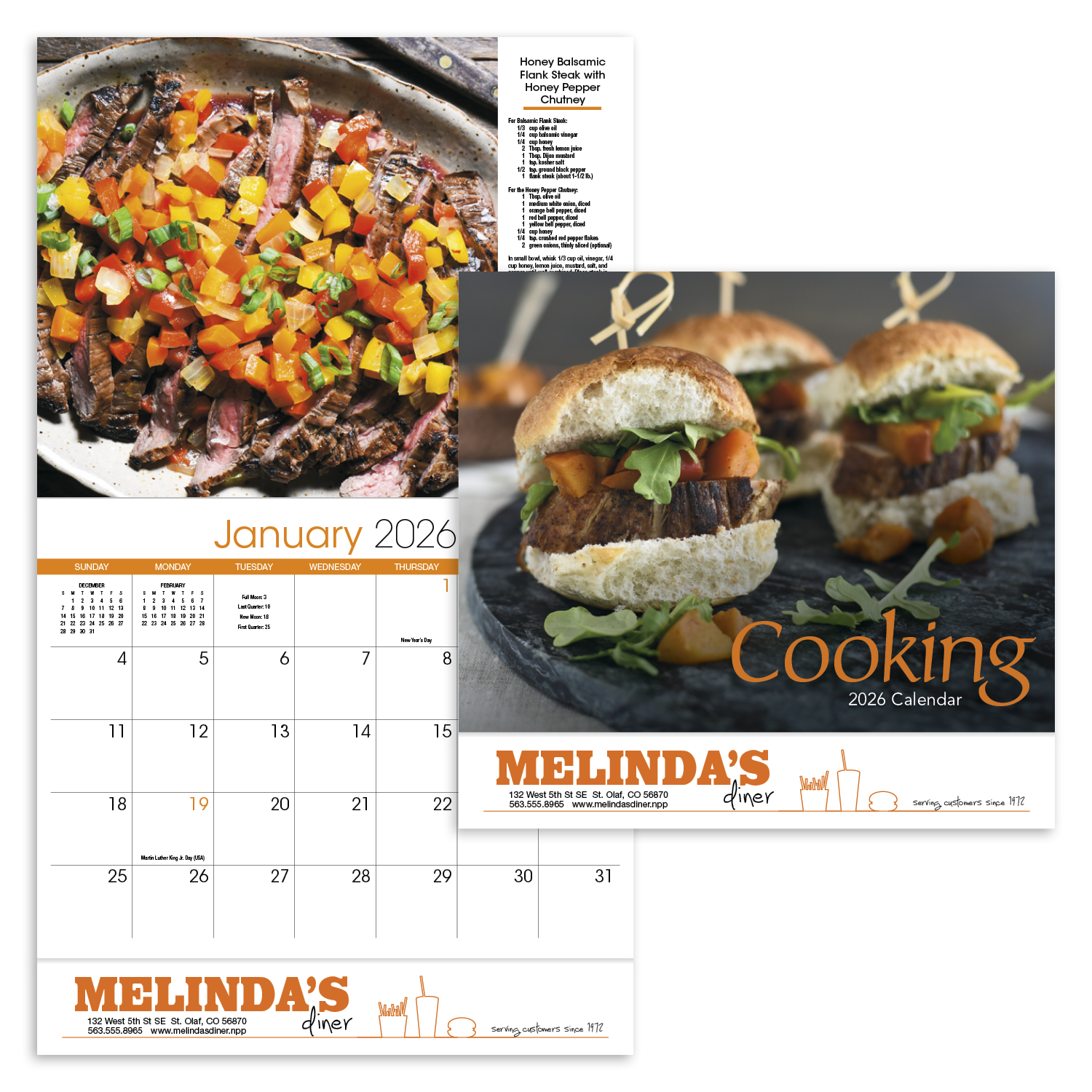 HotLine® Products Cooking Appointment Calendar - Stapled 21