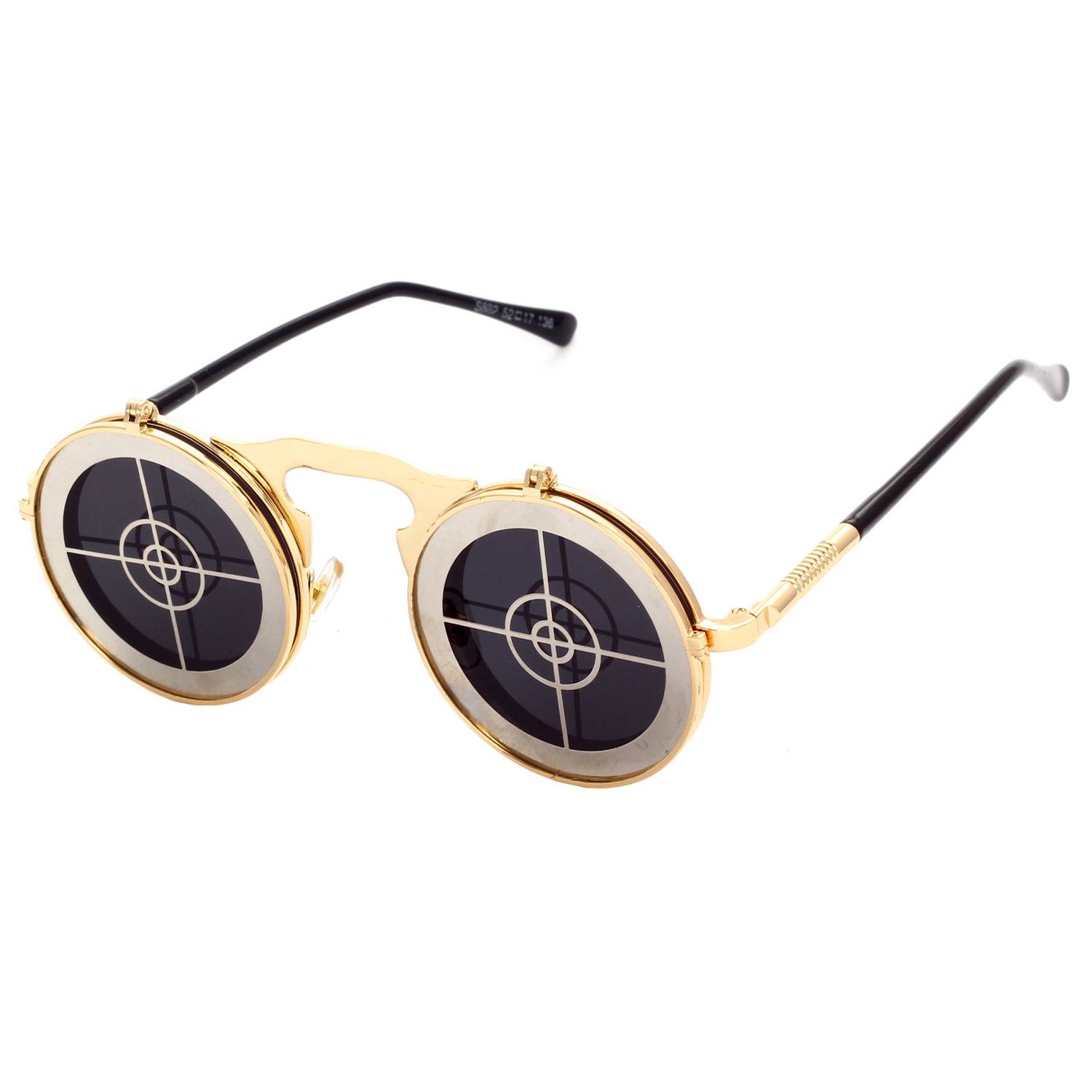 Punk Retro Flip-Top Sunglasses 4