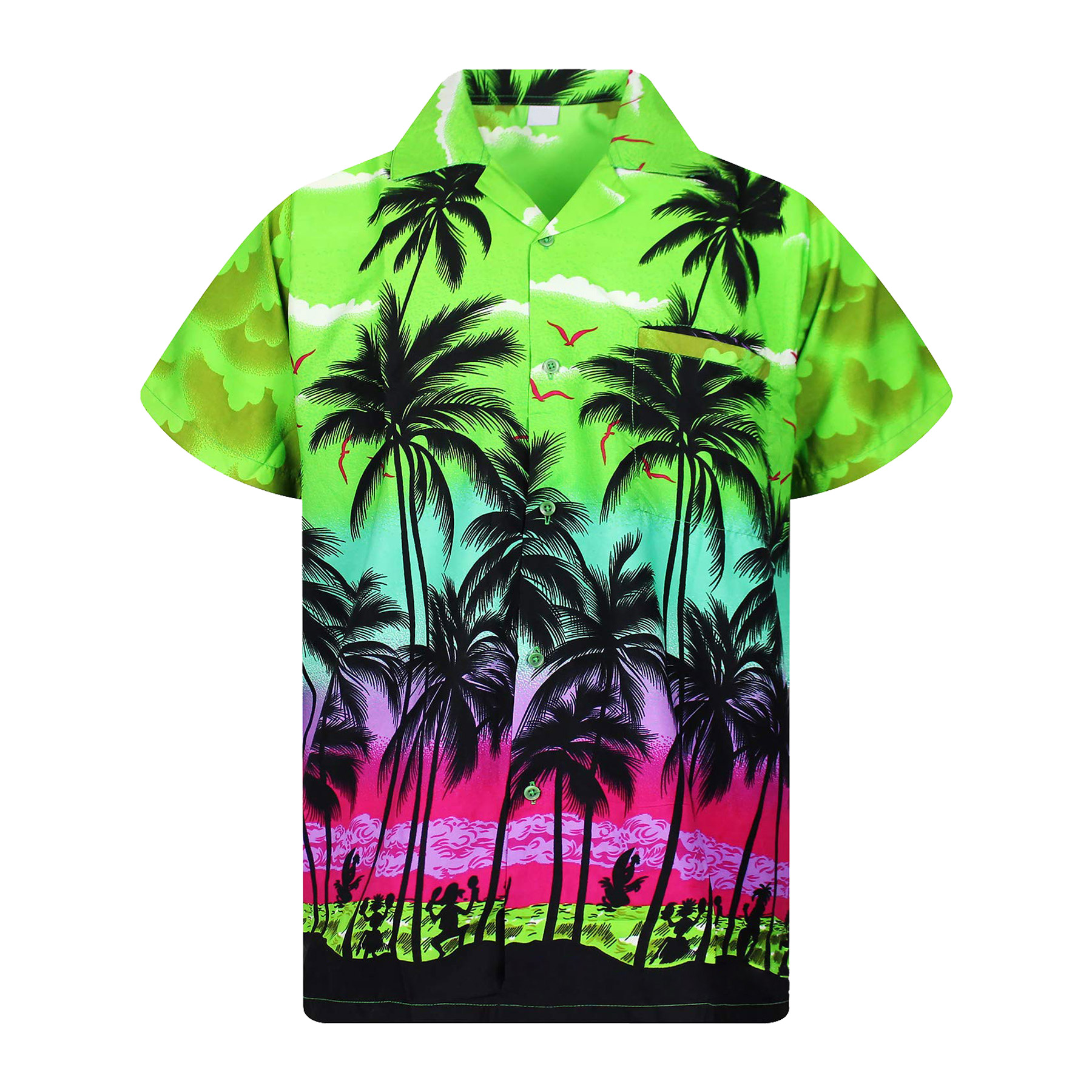 Mens Hawaiian Short Sleeve Shirt 3