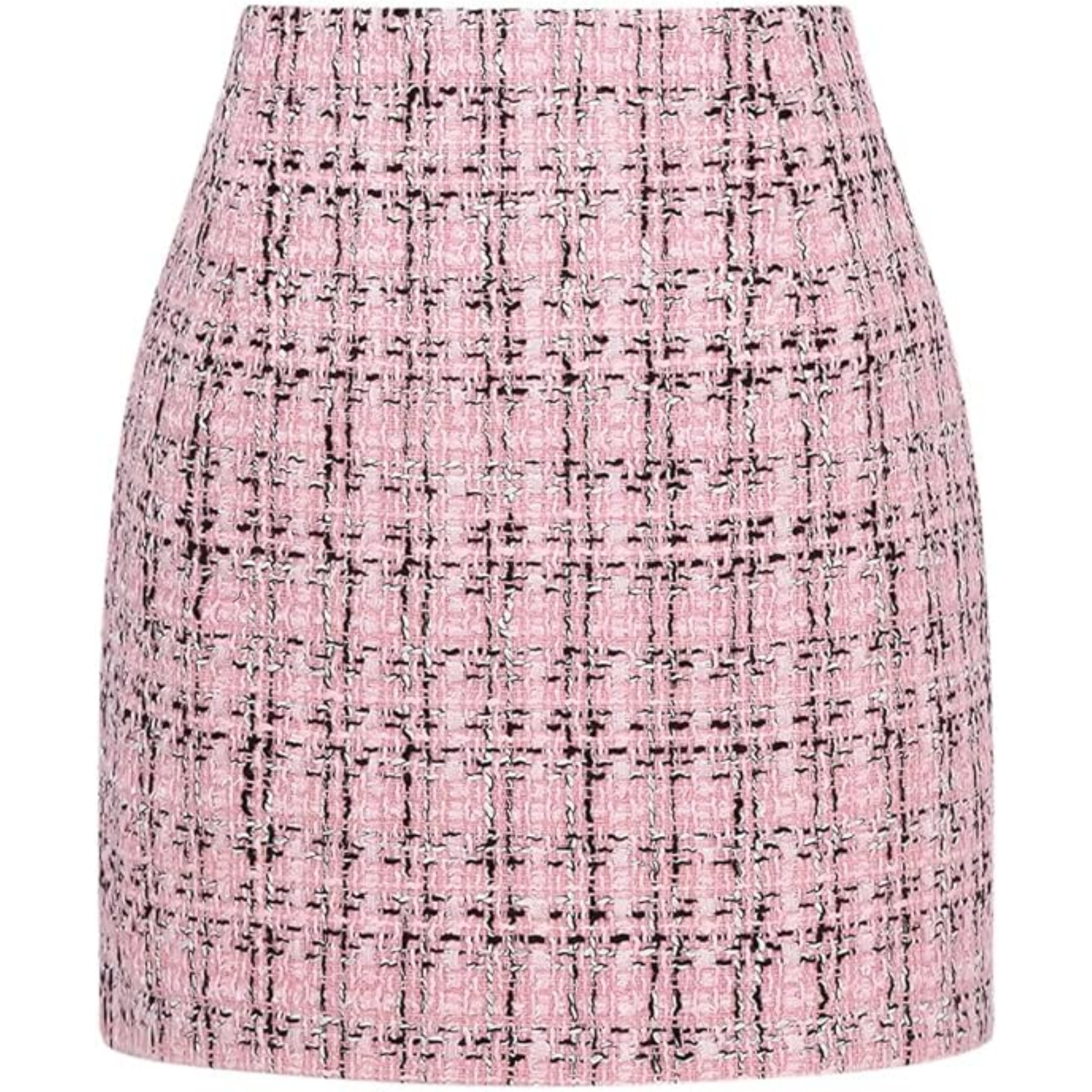 Womens Wool Plaid Mini Skirt 22