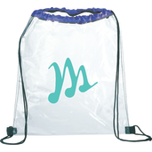 Rally Clear Drawstring Bag 37