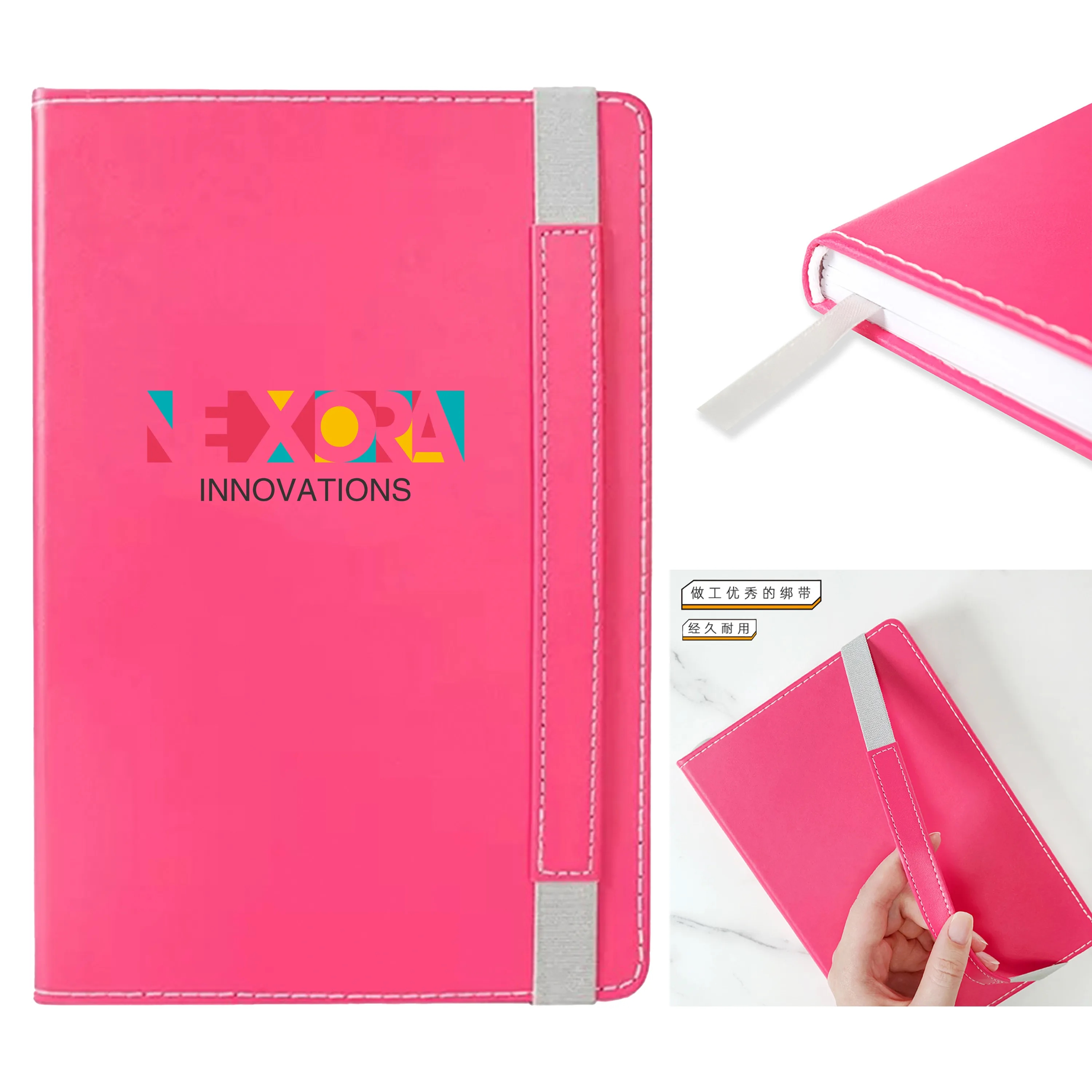 A5 PU Leather Planner Thickened Daolin Paper 1