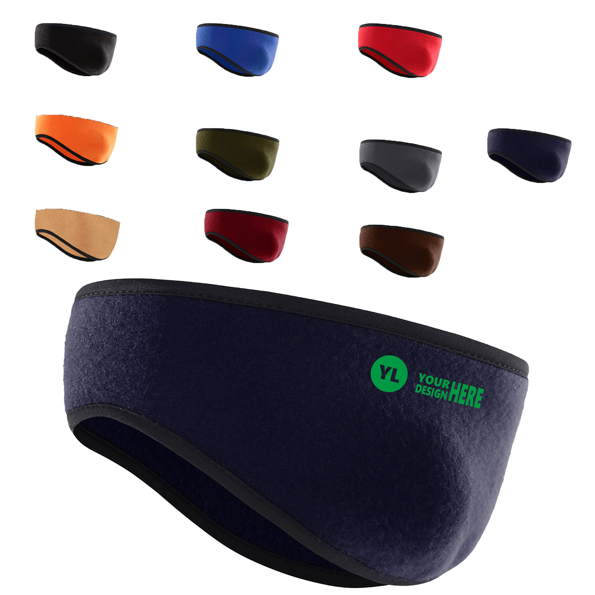 Warm Fleece Headband Cold Weather 2
