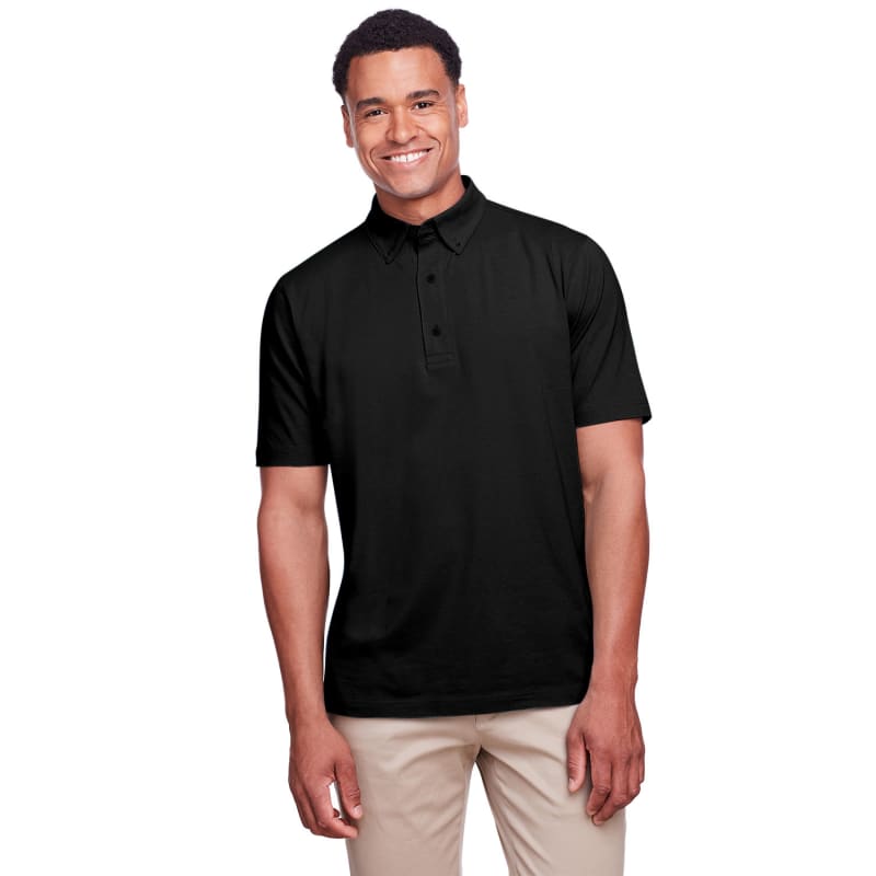 UltraClub Men's Lakeshore Stretch Cotton Performance Polo 3