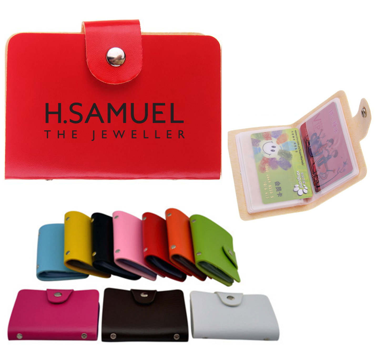 Paris Leatherette Card Wallet 6