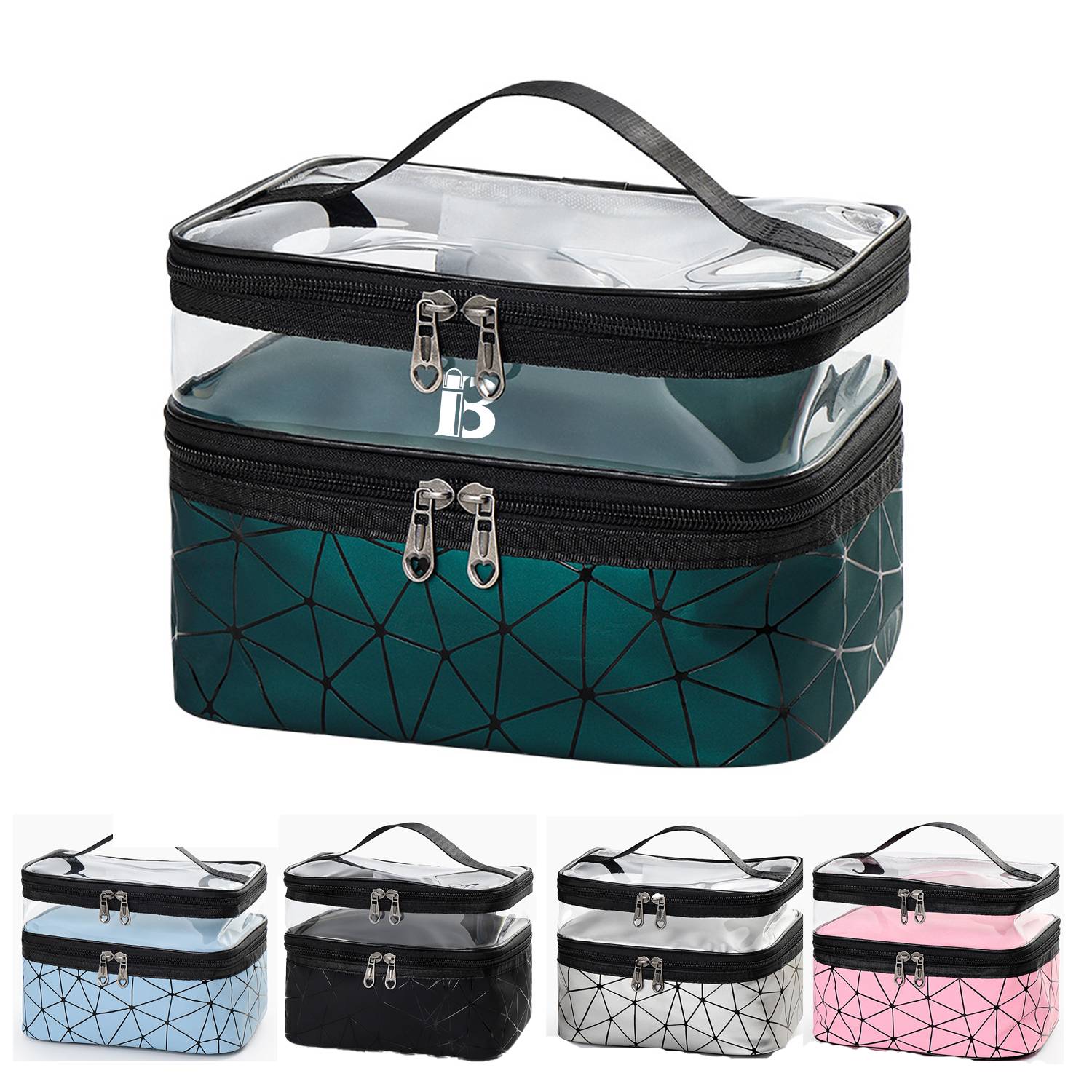 Double Layer Cosmetic Bag 2