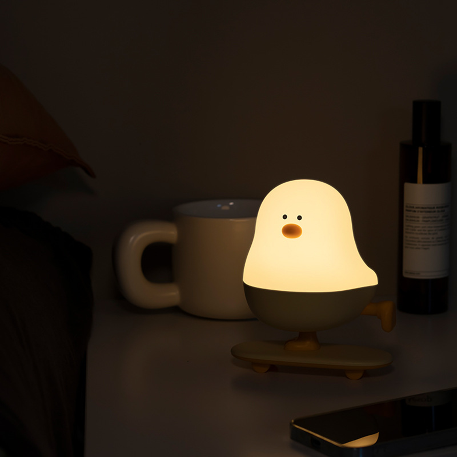 Skateboard Chick Stepless Dimming Nightlight 3
