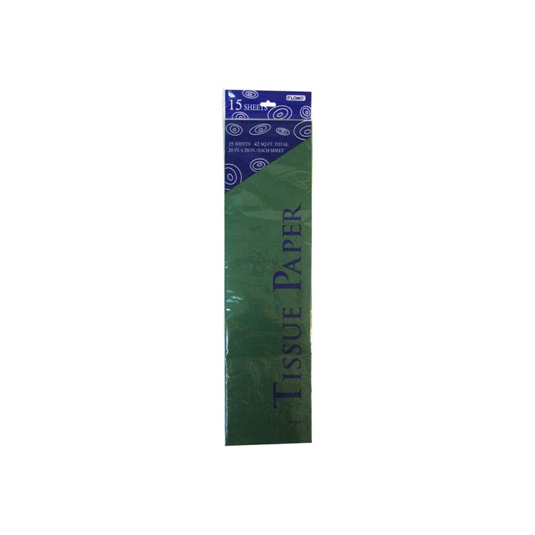 Tissue Paper - Green15 Pack 2