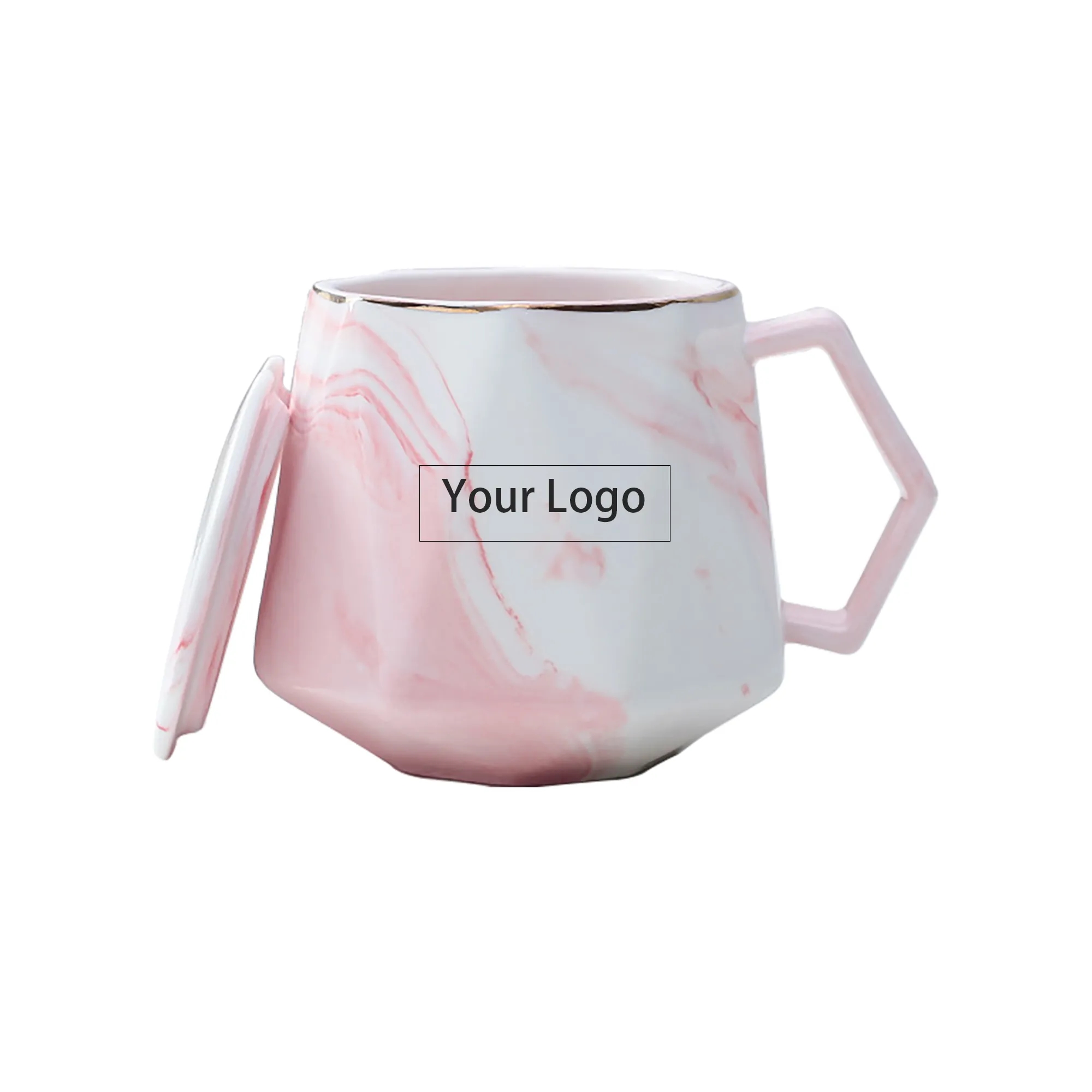 10OZ. Creative Marble Ceramic Coffee Milk Mug 2