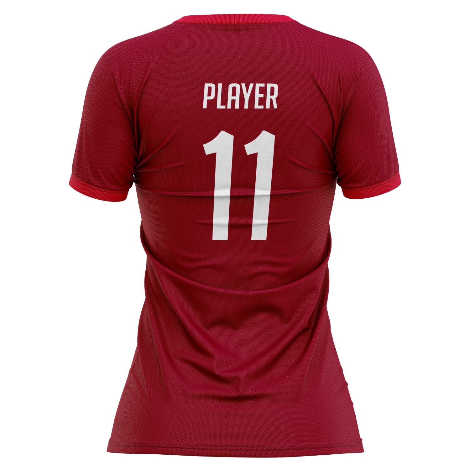 Women's Custom Full Sublimation Soccer Jersey - Interlock Fabric 4