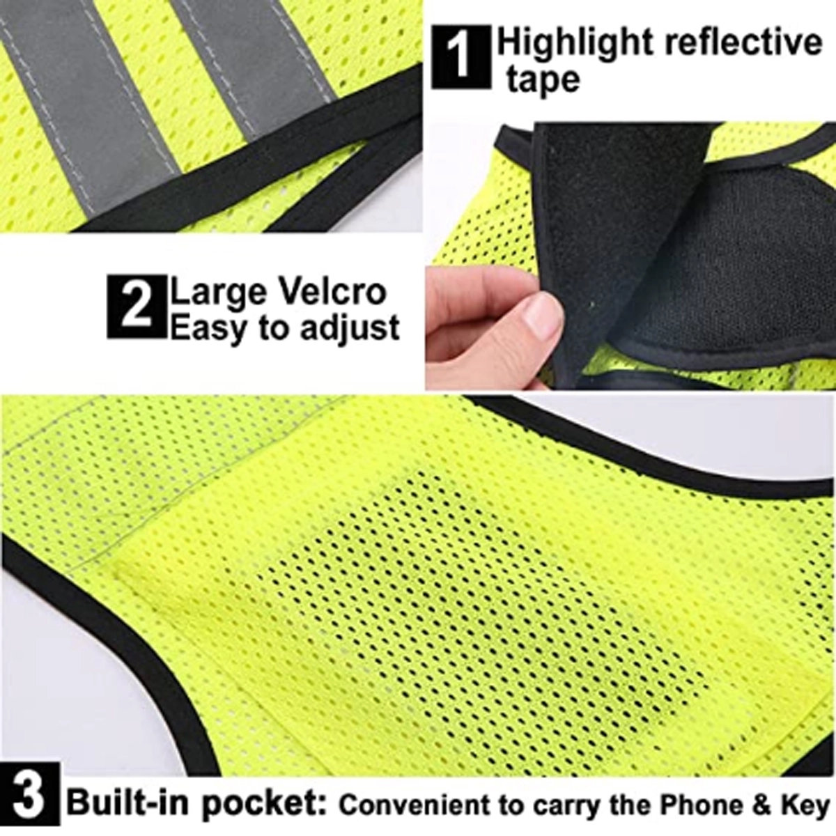 Reflective Night Running Vest 4