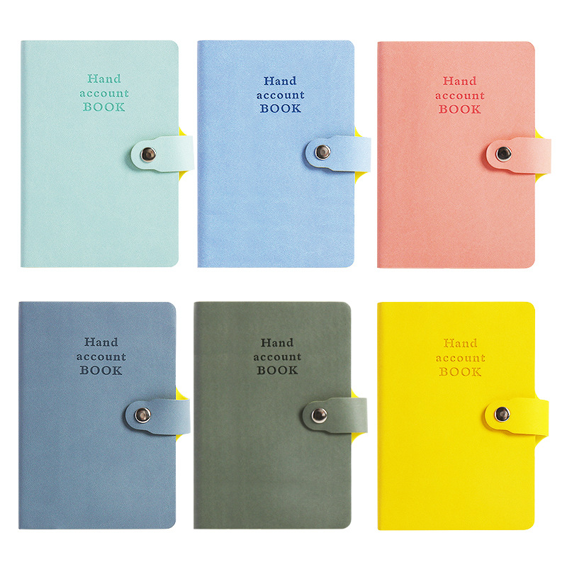 PU Leather Portable Handcover Notebook 3