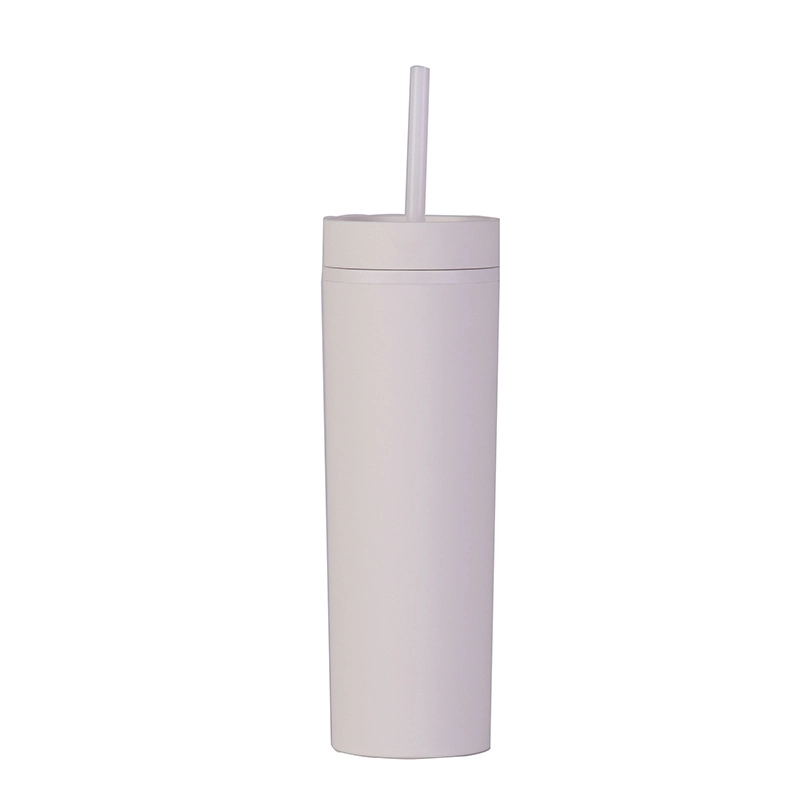 Custom AS Plastic Material Straw Tumbler 20