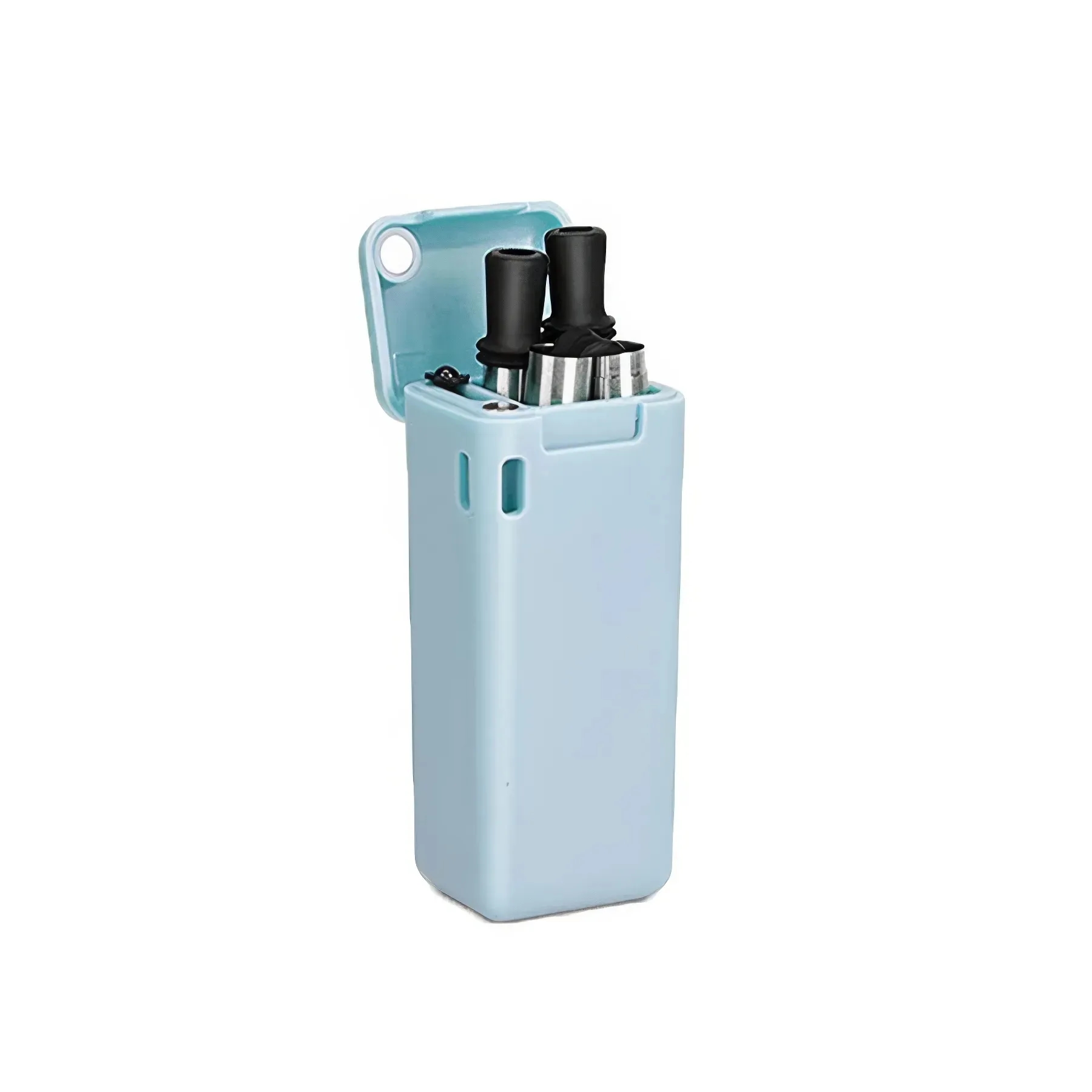 Stainless Steel Folding Straw 2