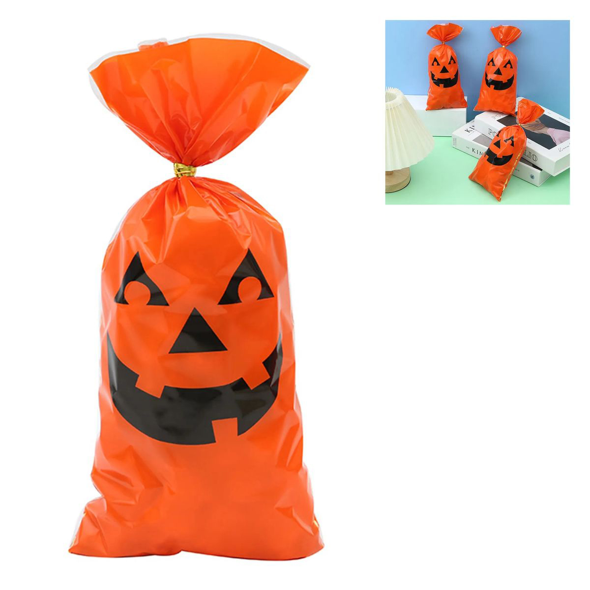 Lightweight Pumpkin Packaging Bag for Candies 4