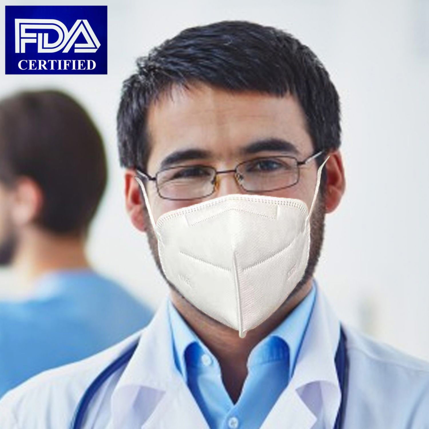 IN STOCK USA Face Mask KN95 Grade Antibacterial FDA Approved 3