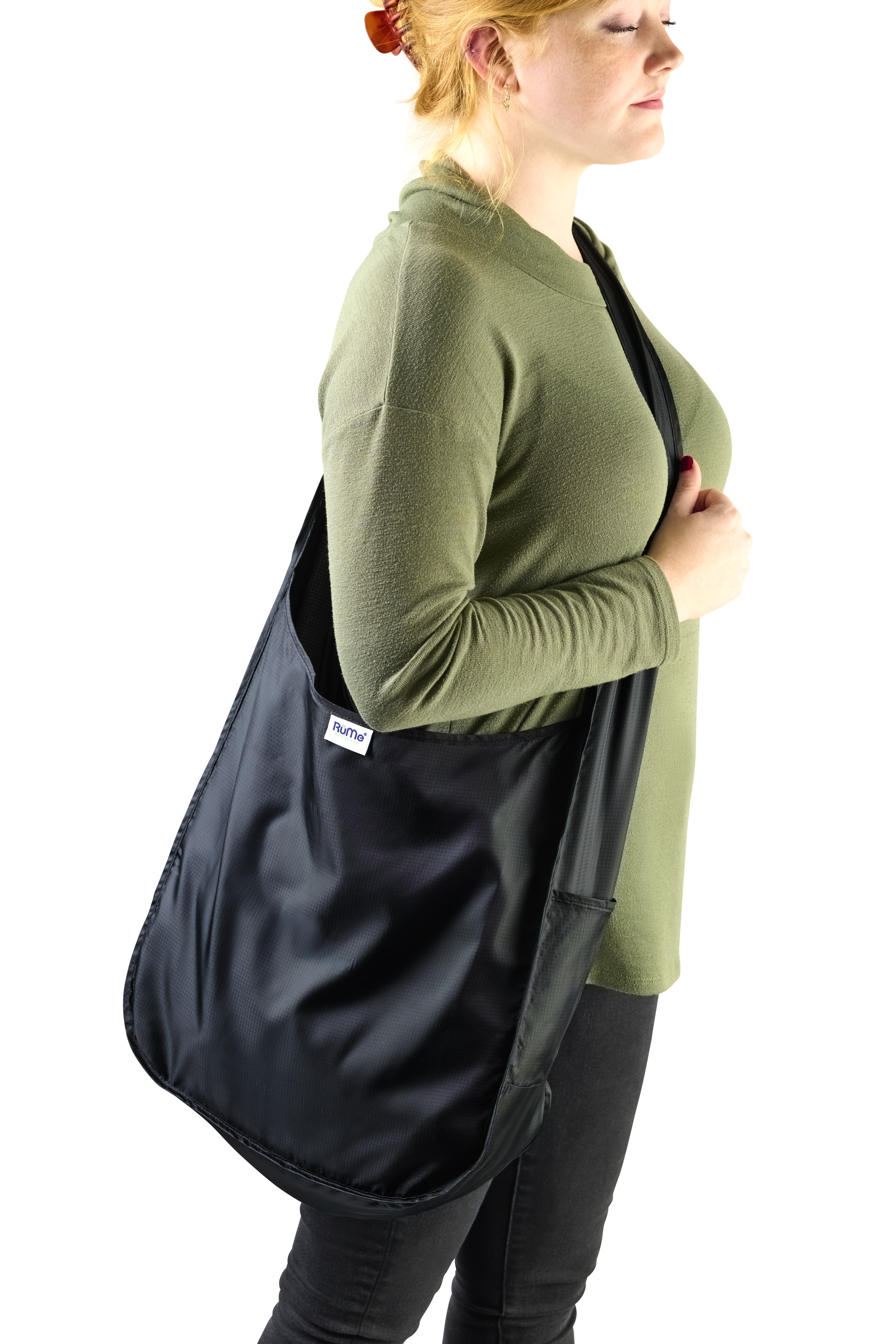 RuMe® Recycled Ripstop rPET Crossbody Tote 1