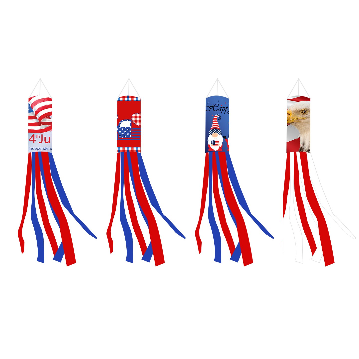 4th of July Wind Sock 2