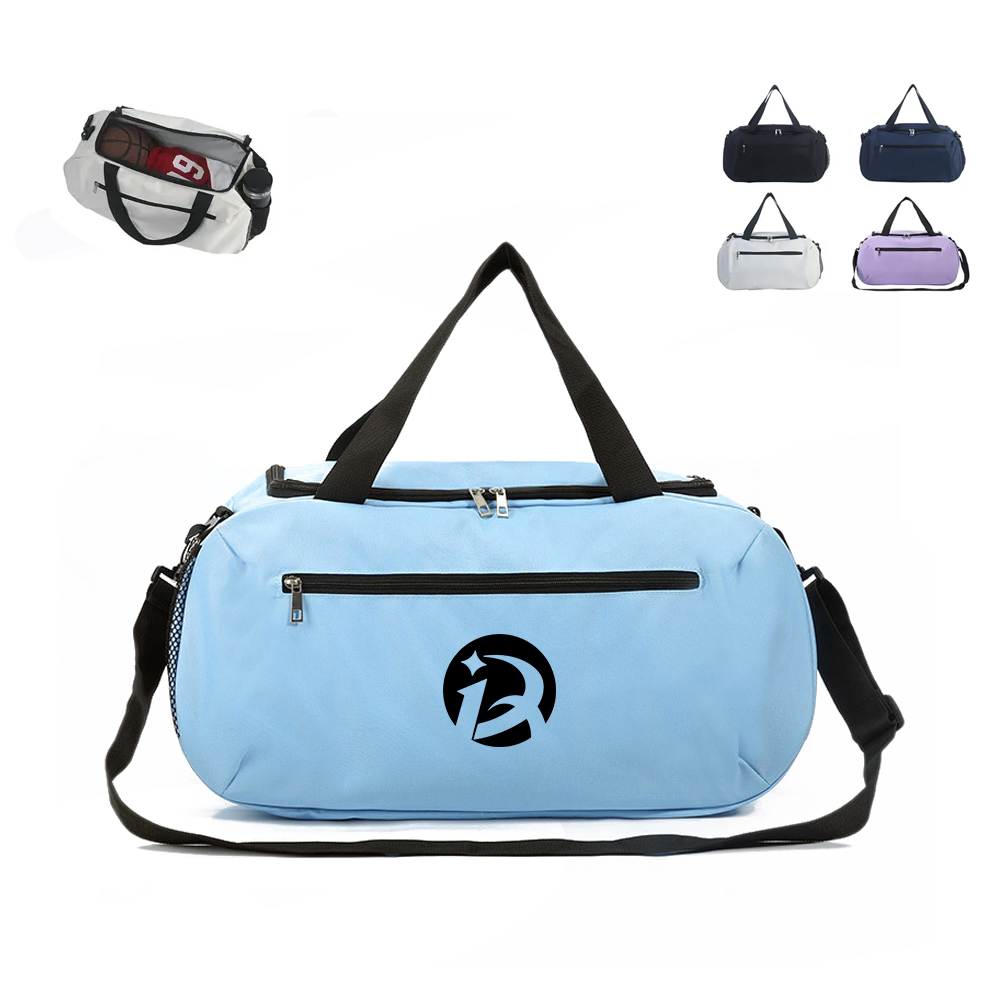 Large Sports Duffel Bag with Shoulder Strap and Pocket 2