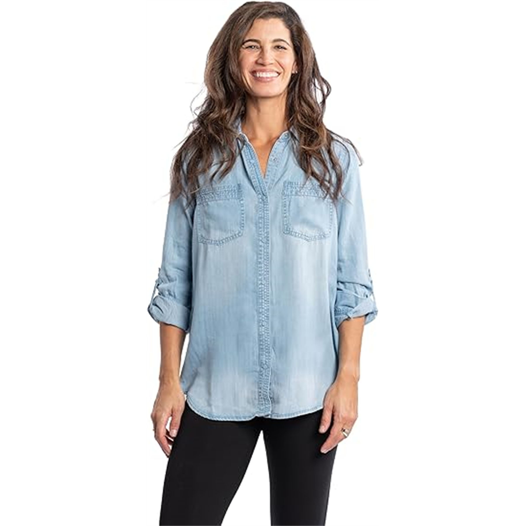 Long Denim Shirt 7
