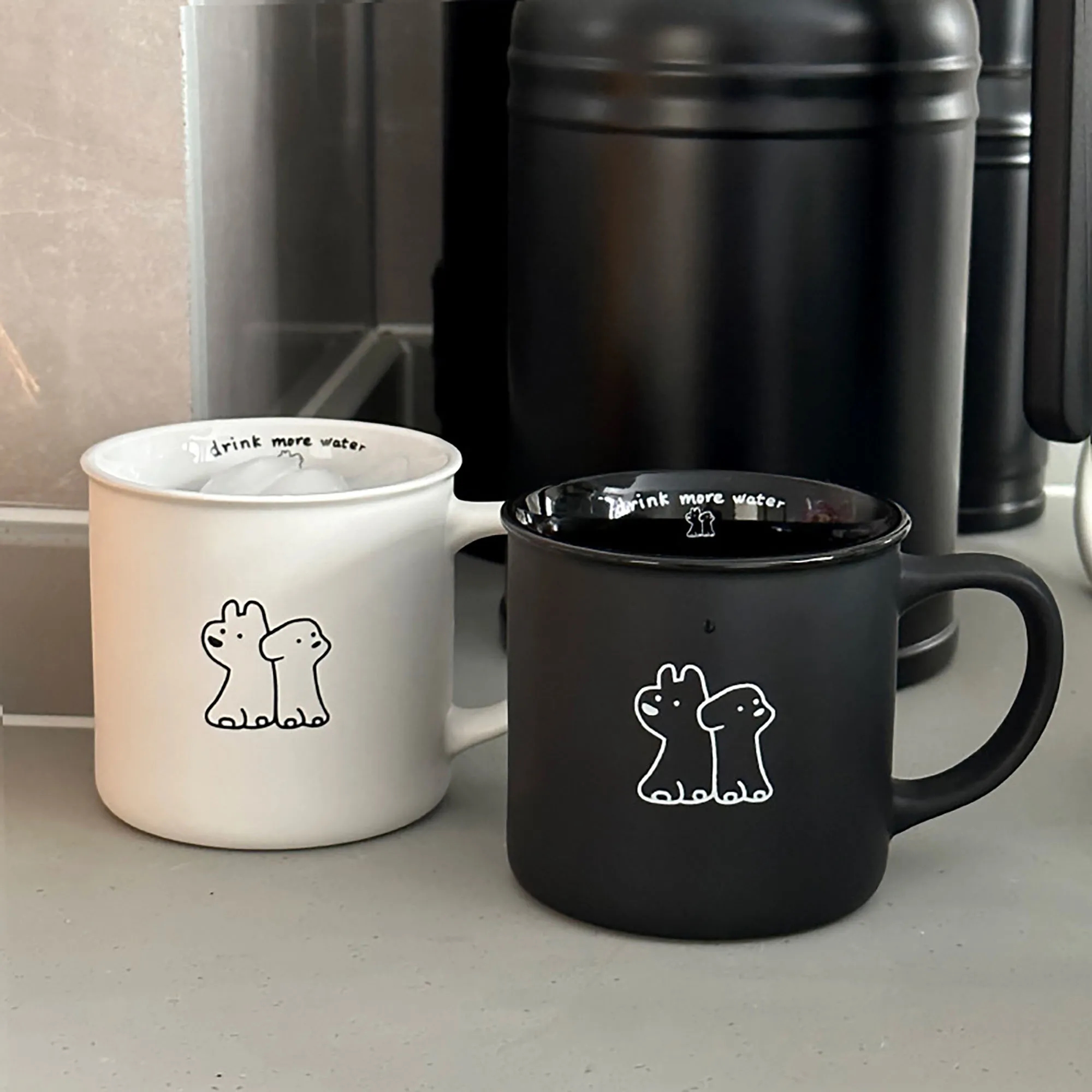 Stainless Steel Water Cup With Logo For Drinking, Coffee 4
