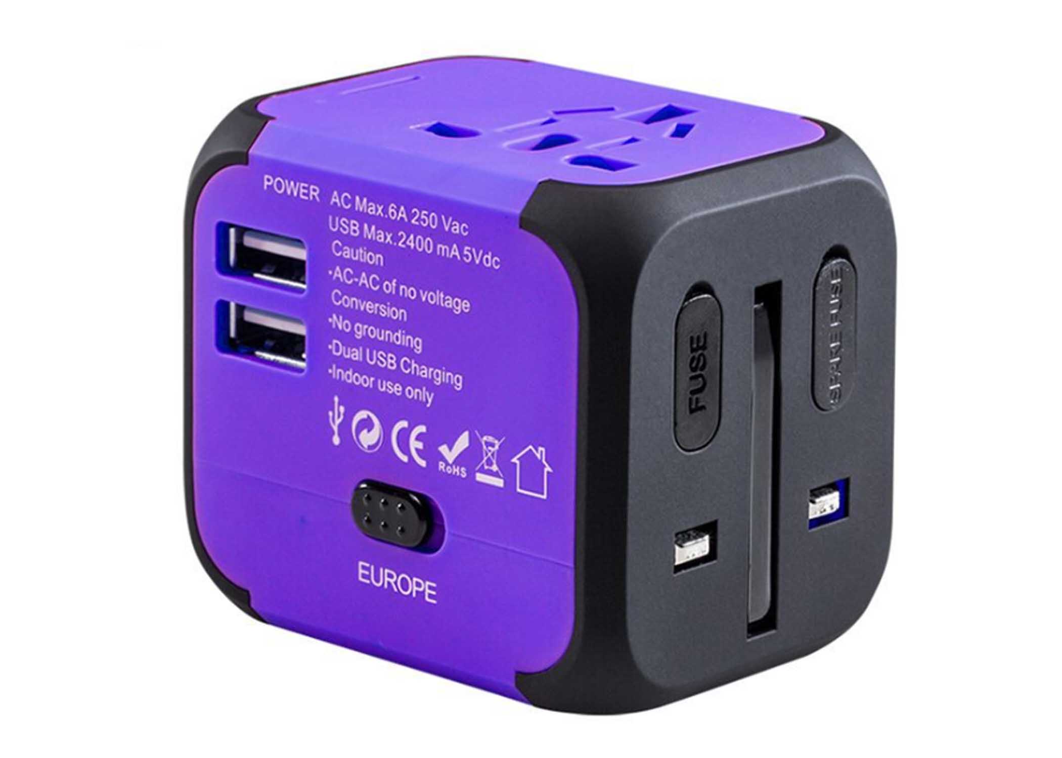 iBank ® Universal Travel Adapter, International Power Adapter 3