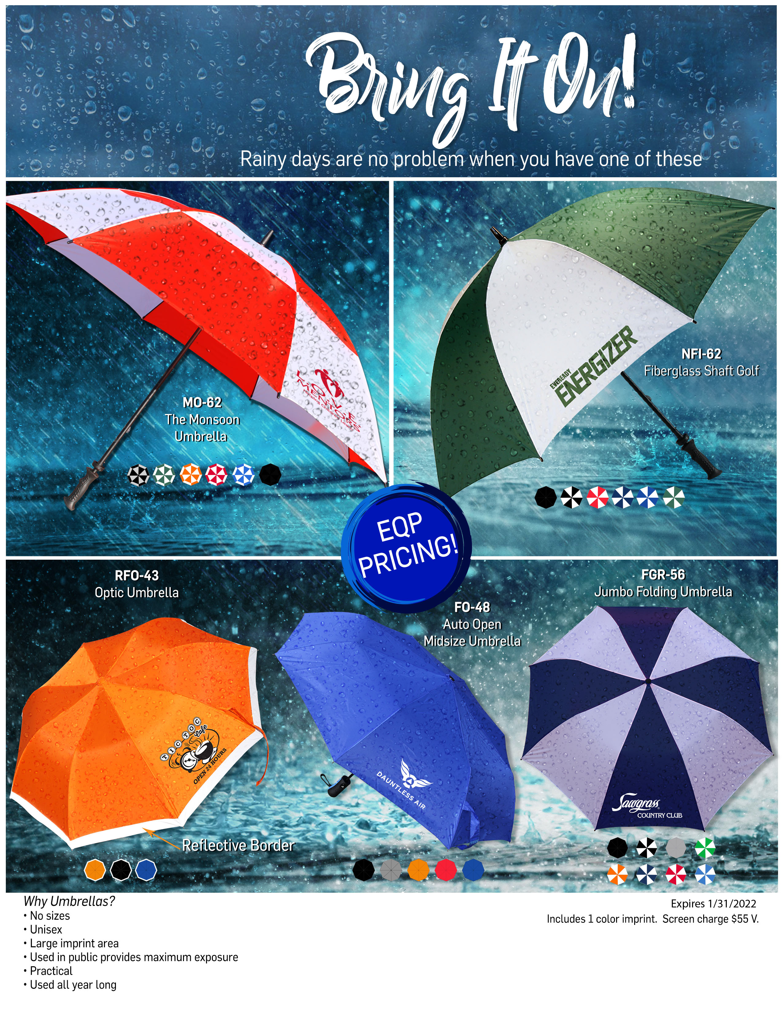Auto Open Midsize Umbrella 2